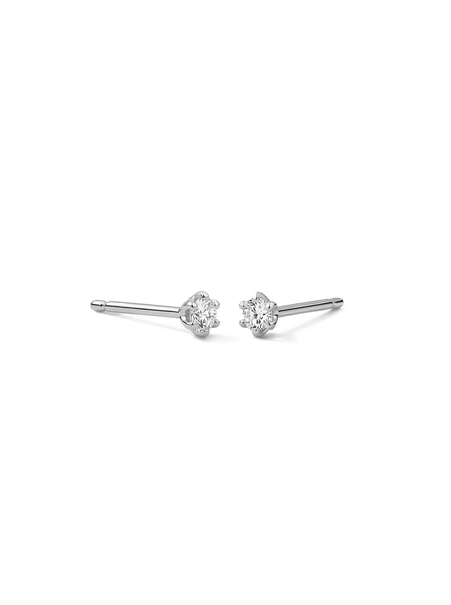 white gold,2 x 0.11 ct,pair
