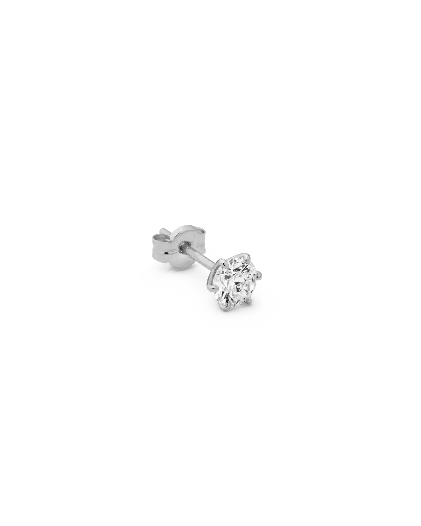 white gold,2 x 0.5 ct,single