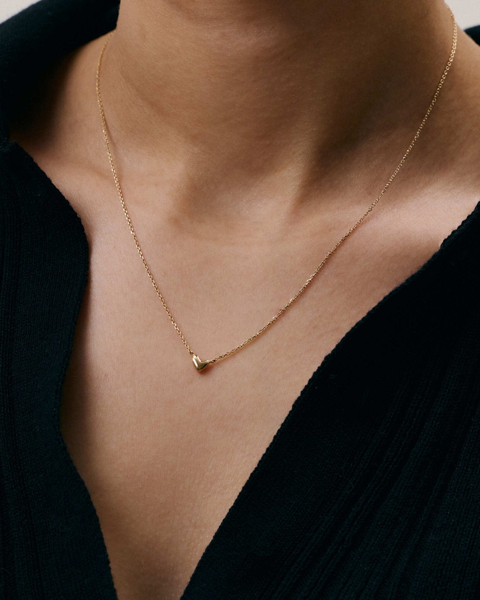 Gold Heart Necklace