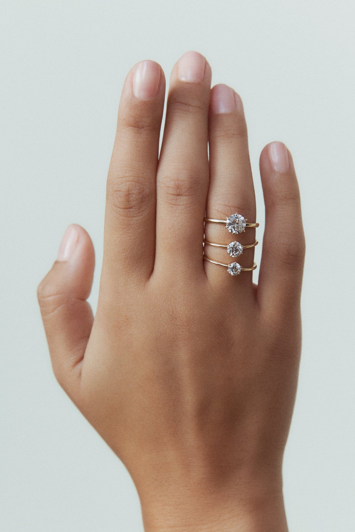 Six Prong Diamond Ring – 0.3 ct, 0.5 ct, 1 ct
