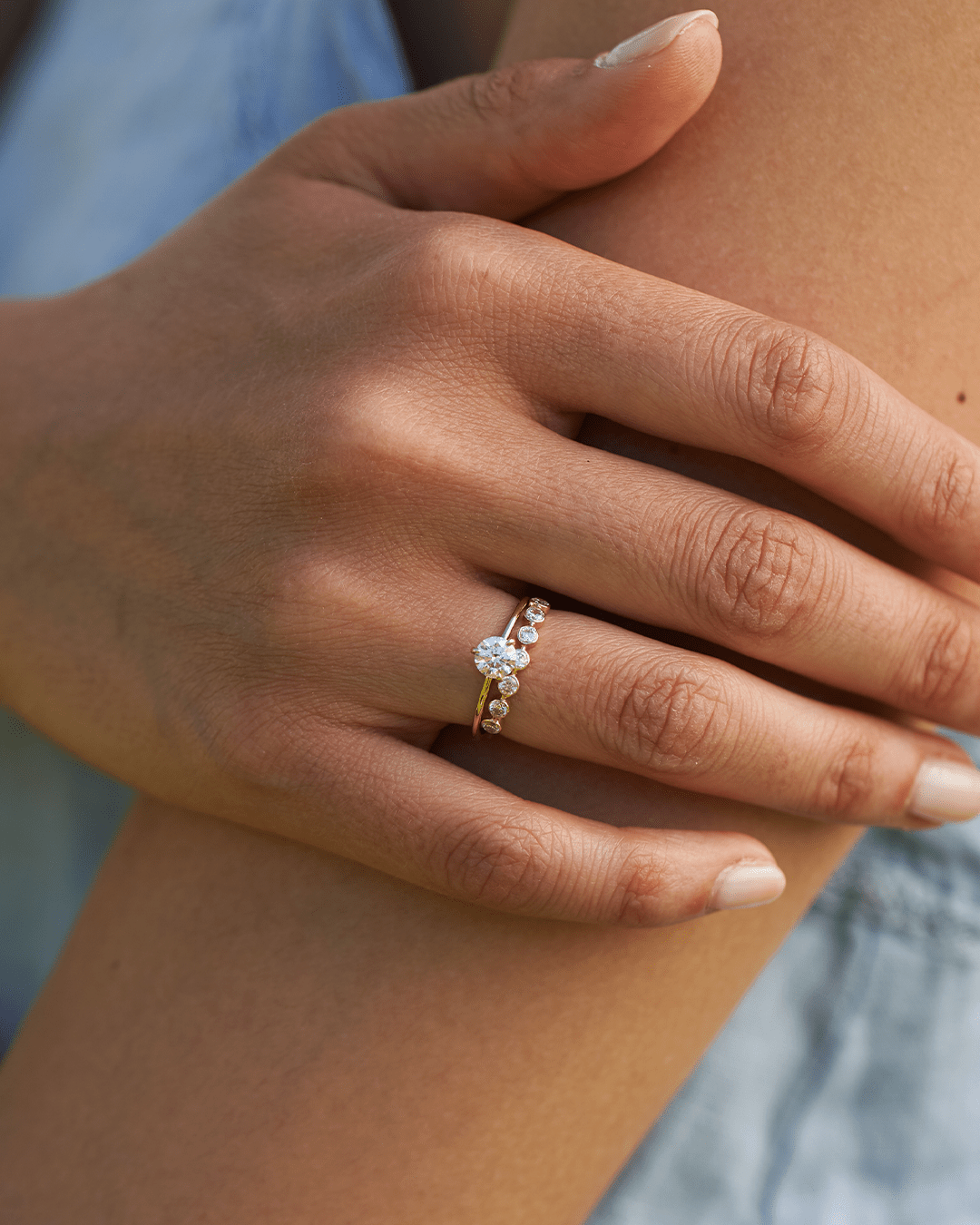 Diamond Bezel Band