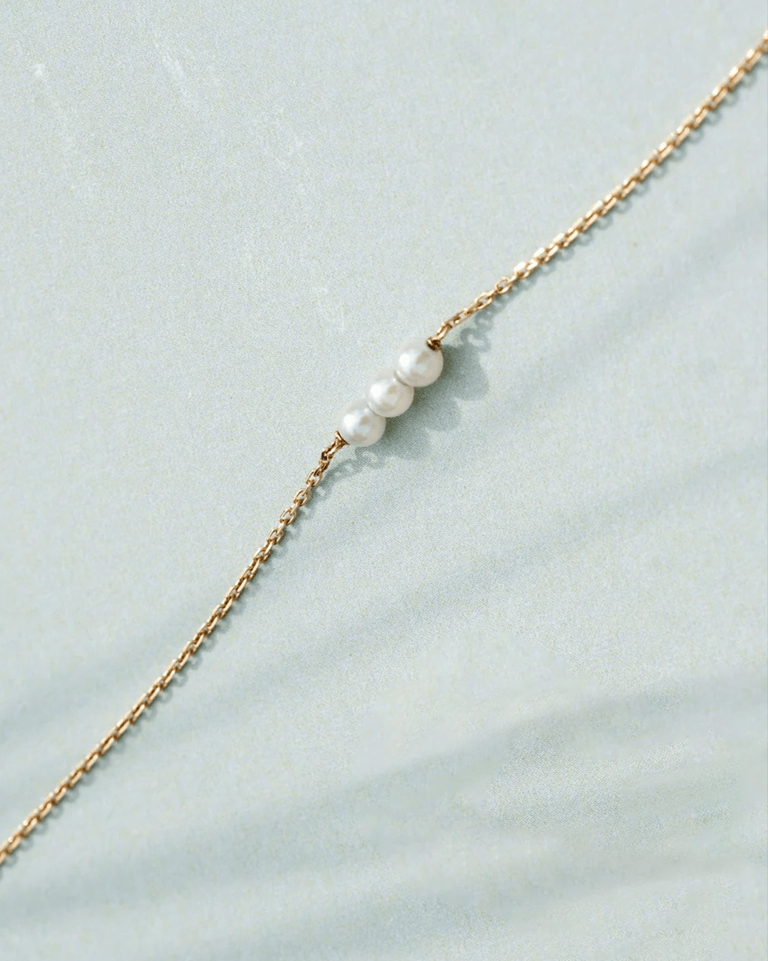 Threaded Pearl Bracelet