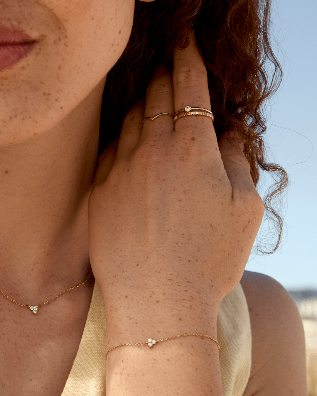 Diamond Trinity Bracelet