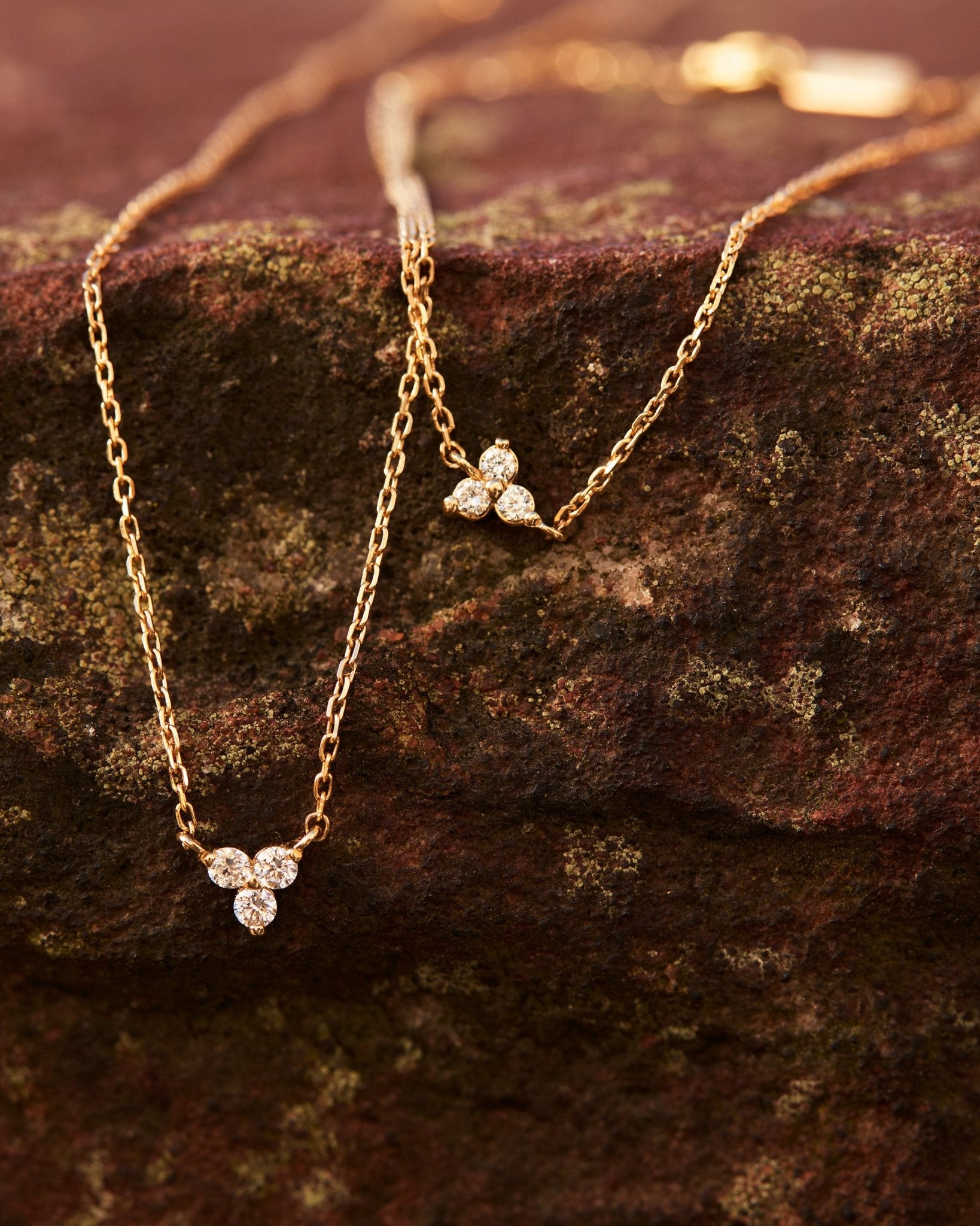 Diamond Trinity Necklace