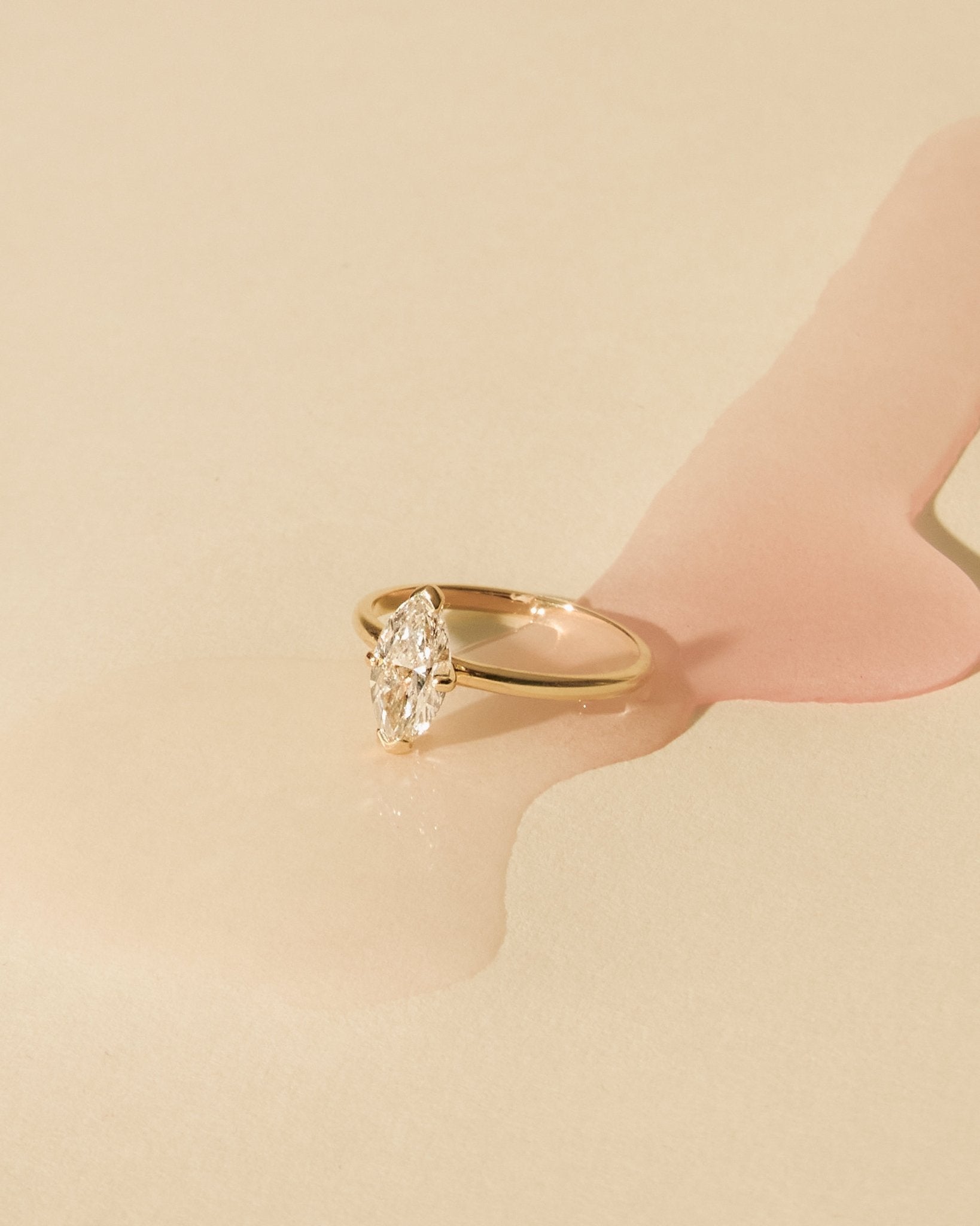 Marquise Diamond Ring