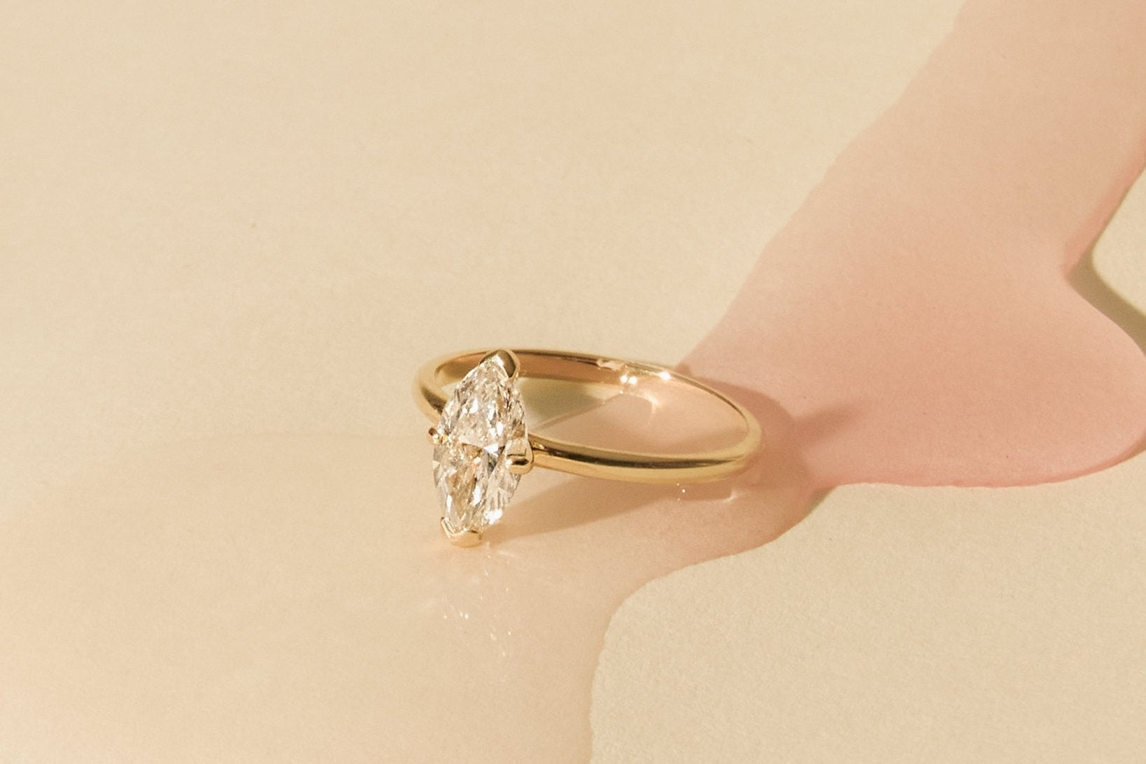 Marquise Diamond Ring