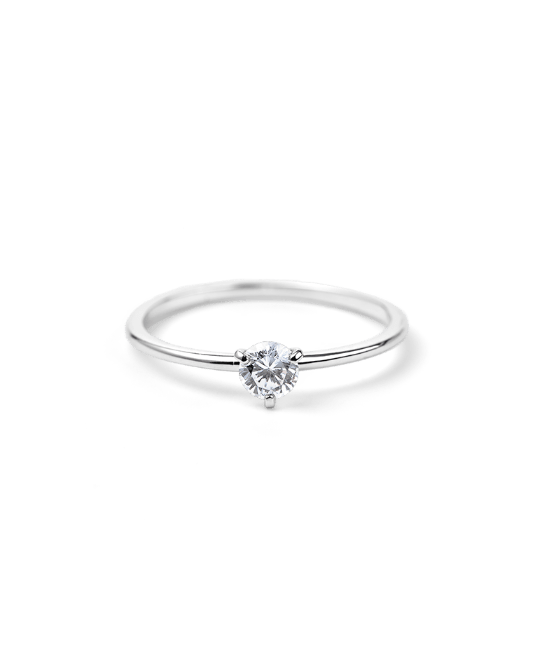 white gold,0.3 ct
