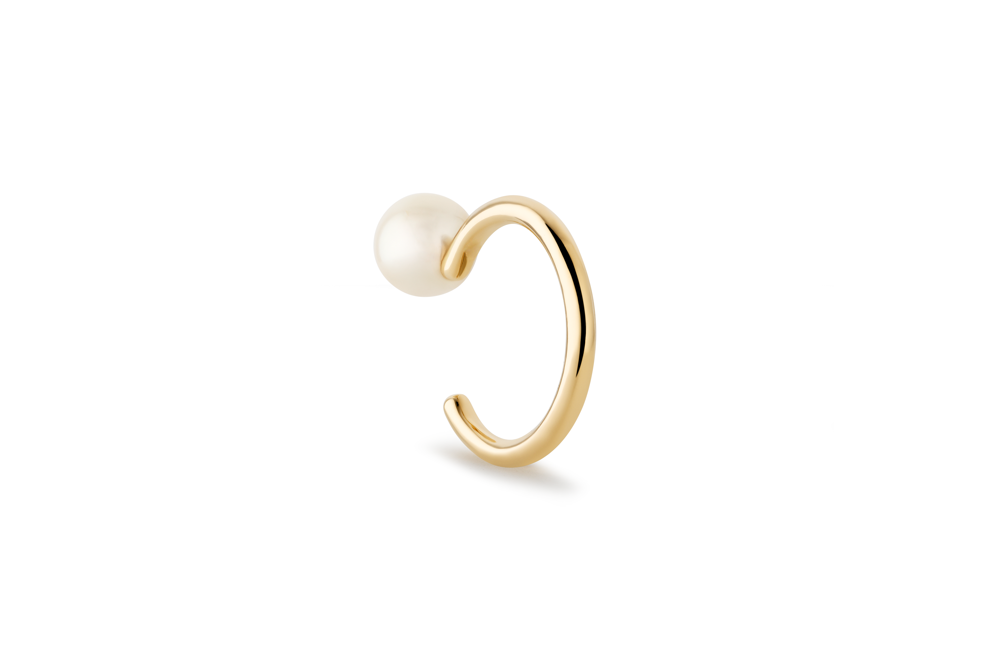 Single Pearl Ear Cuff