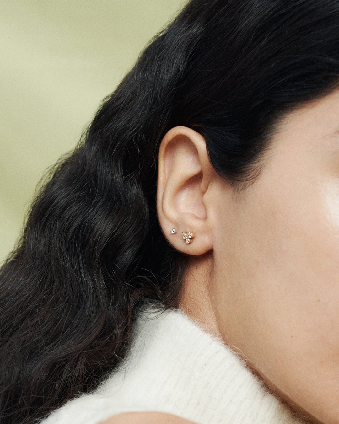 Diamond Cluster Studs