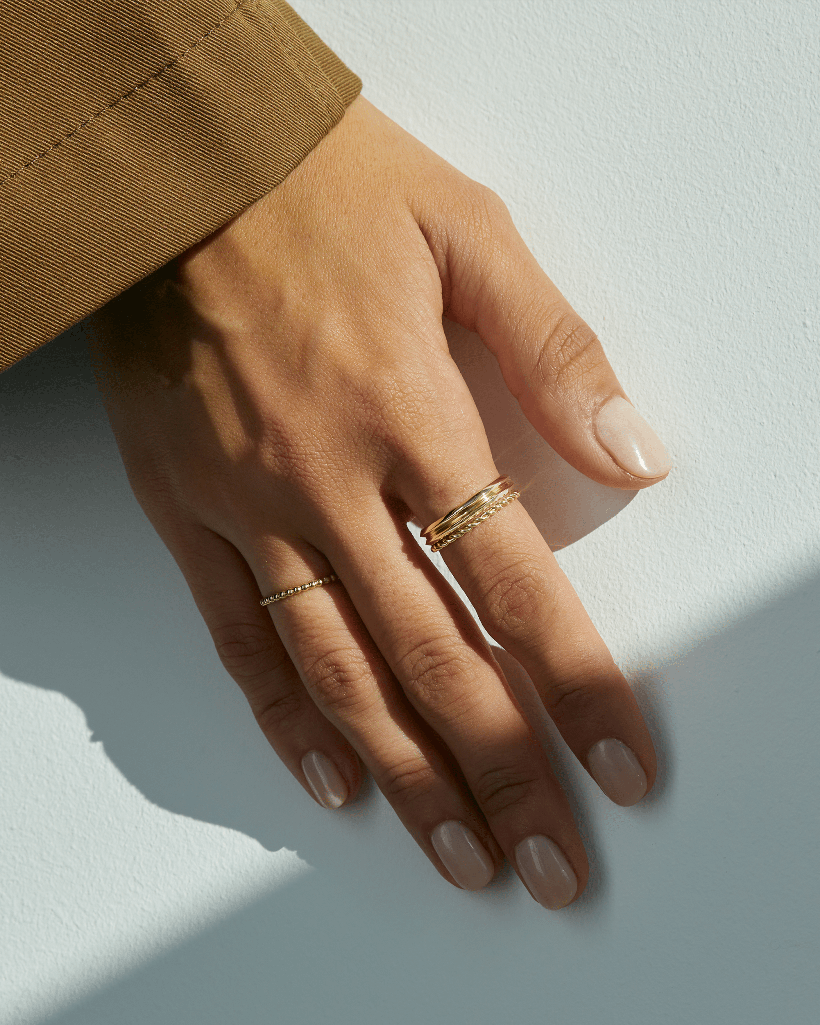 Double Knife Edge Ring