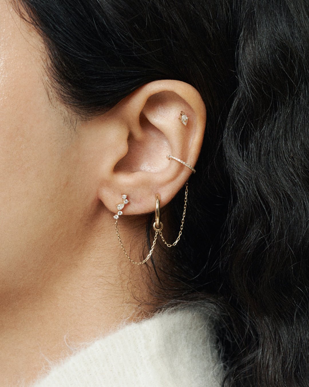 Earring Connector Chain