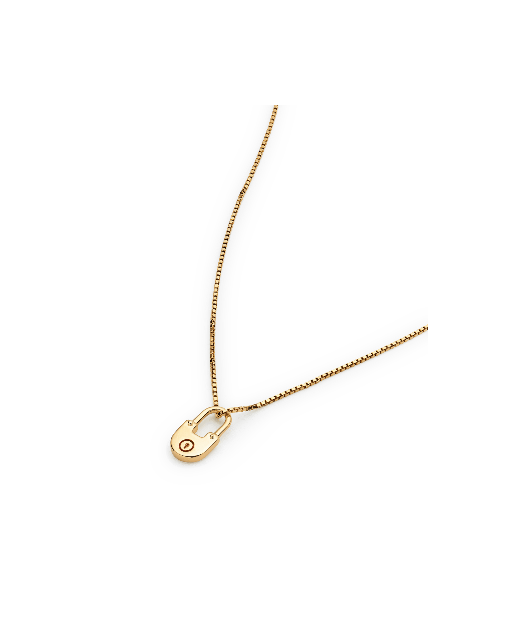 Lock Pendant Charm - Sample