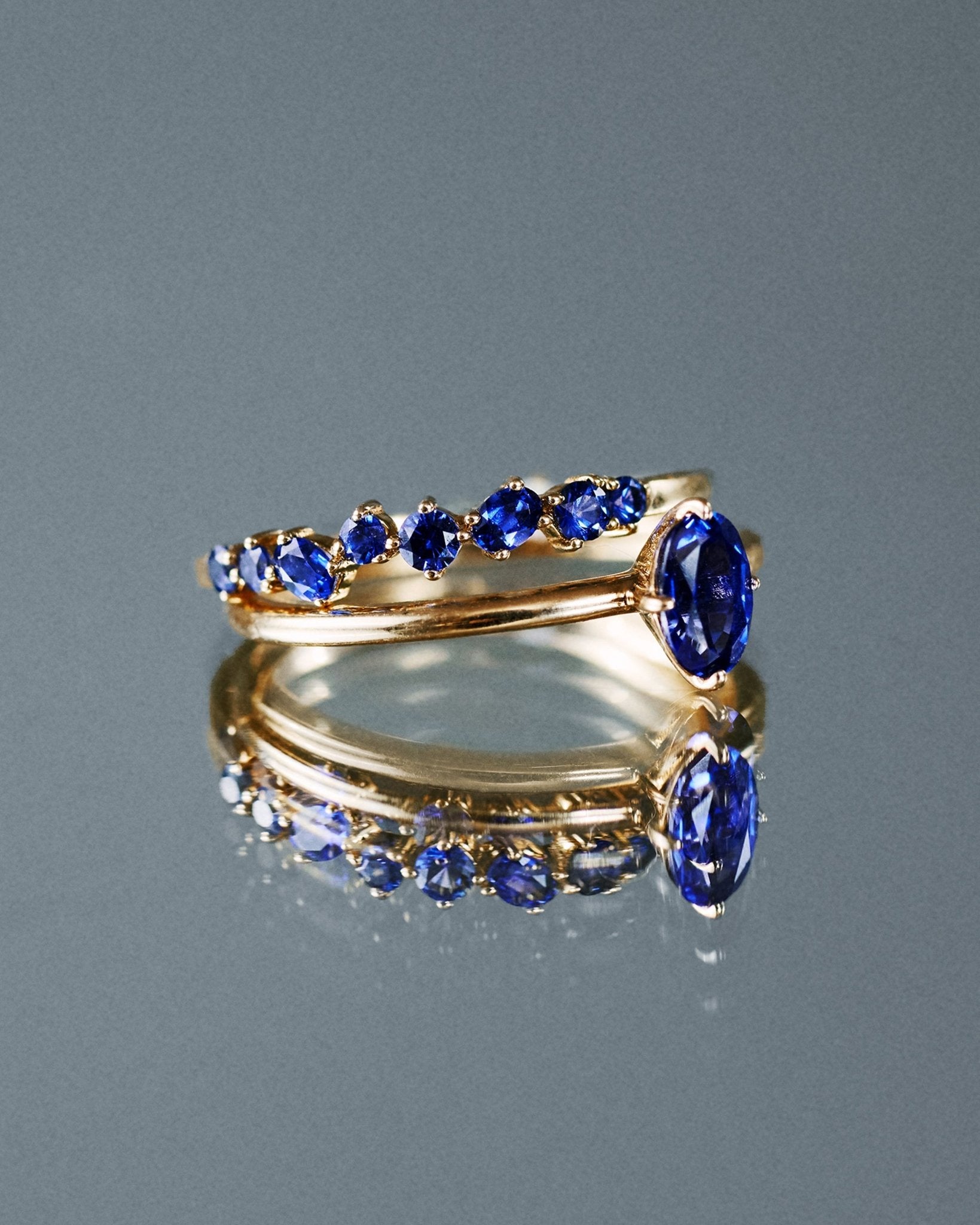 Sapphire Ring Set
