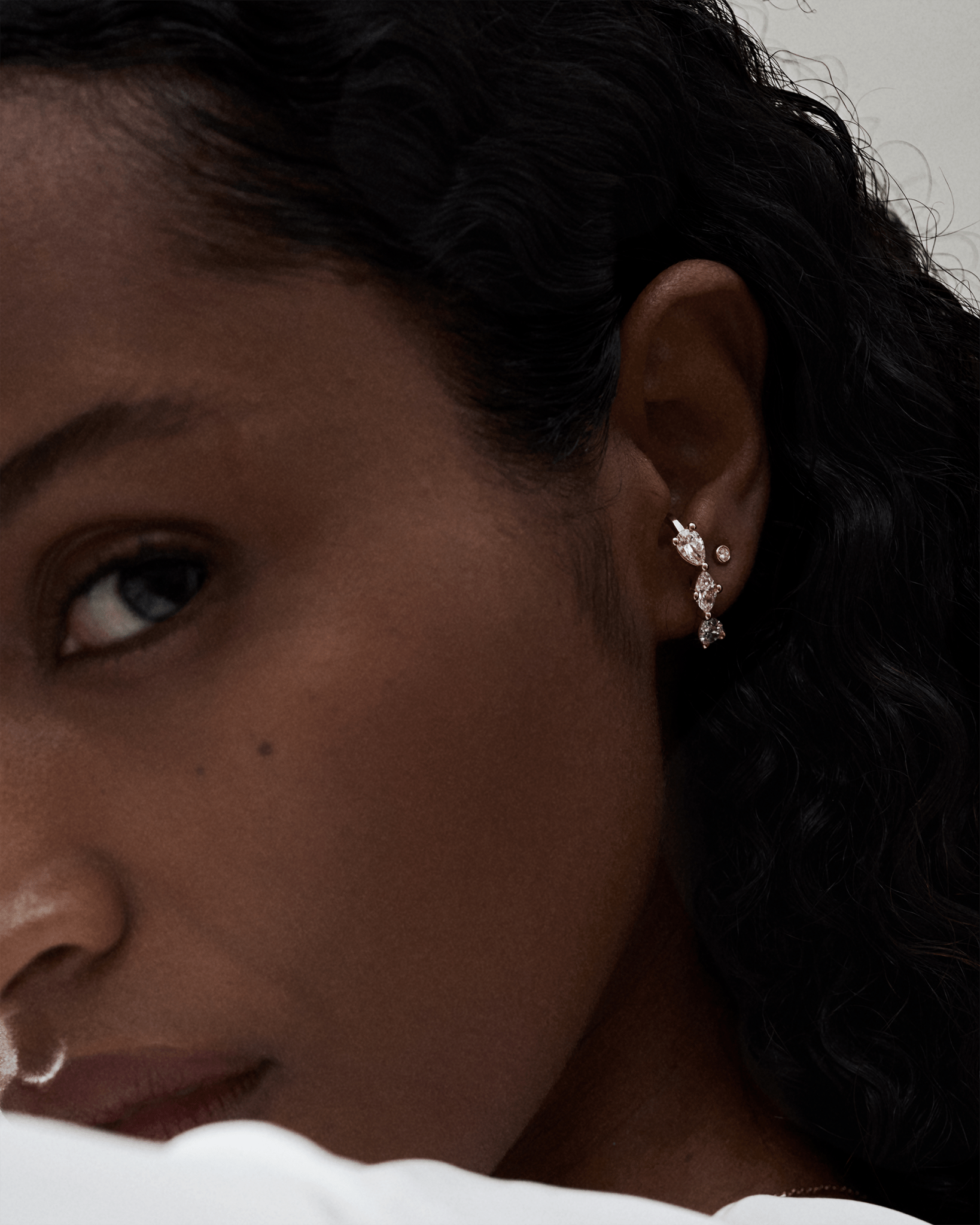 Signature Suspender Earring