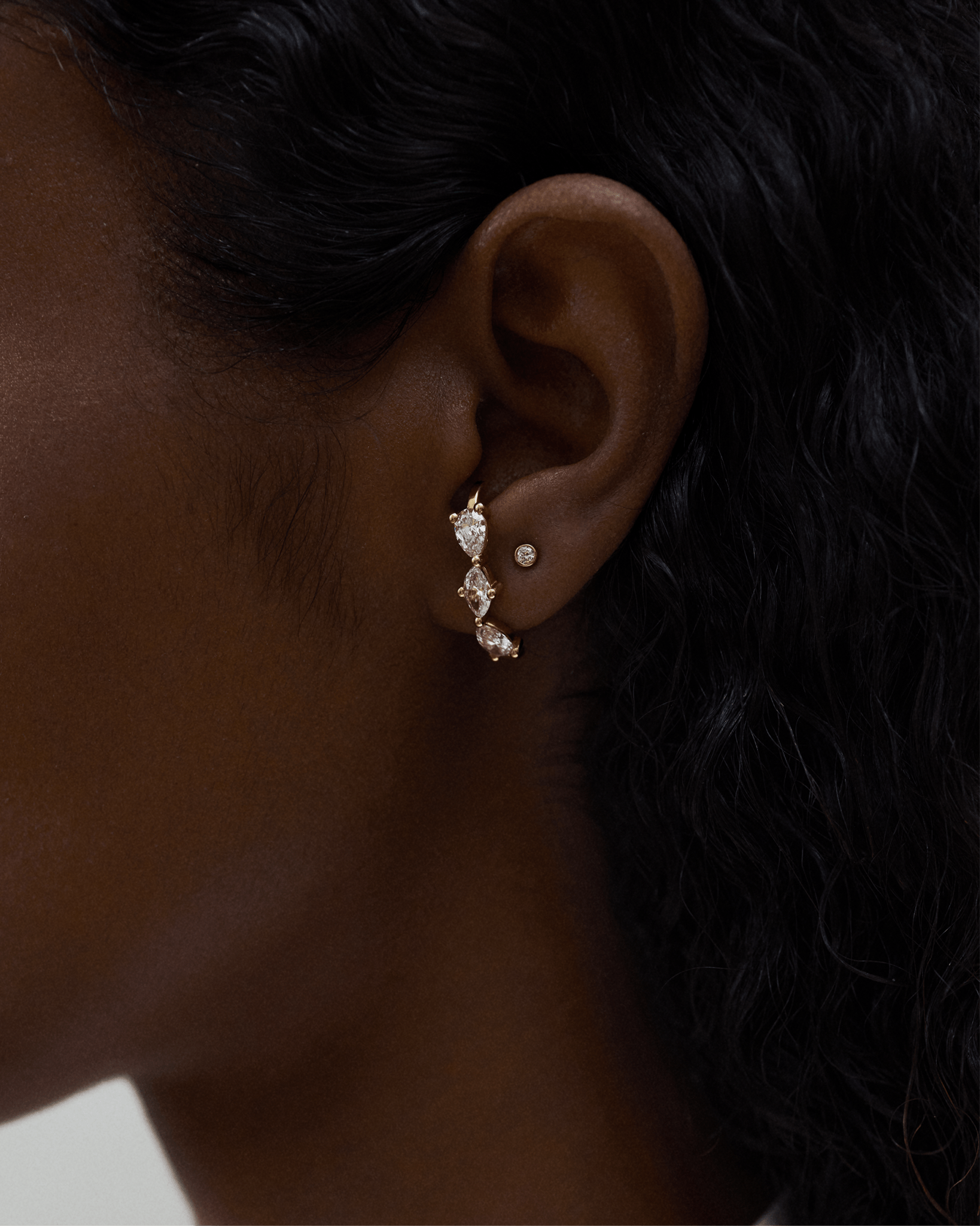 Signature Suspender Earring