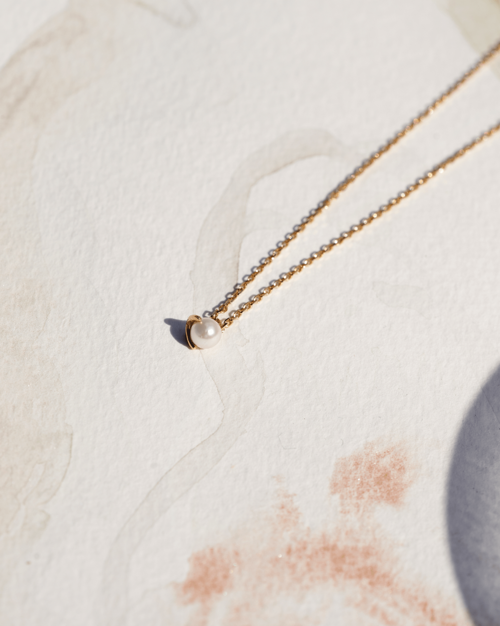 Simple Pearl Pendant