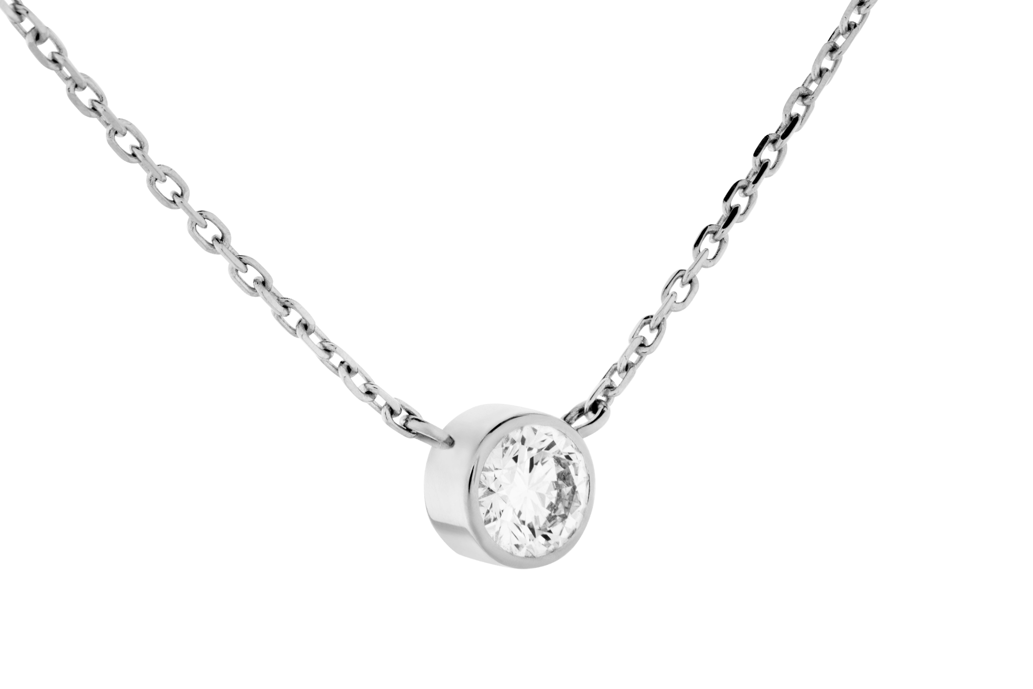 white gold, 0.25 ct