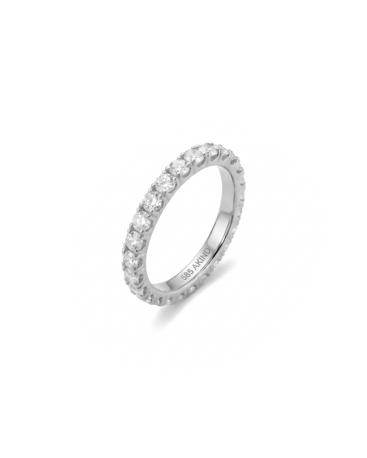 white gold,3mm