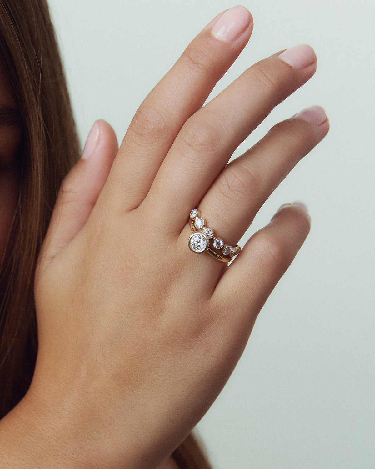 Bezel Diamond Ring – 0.5 ct