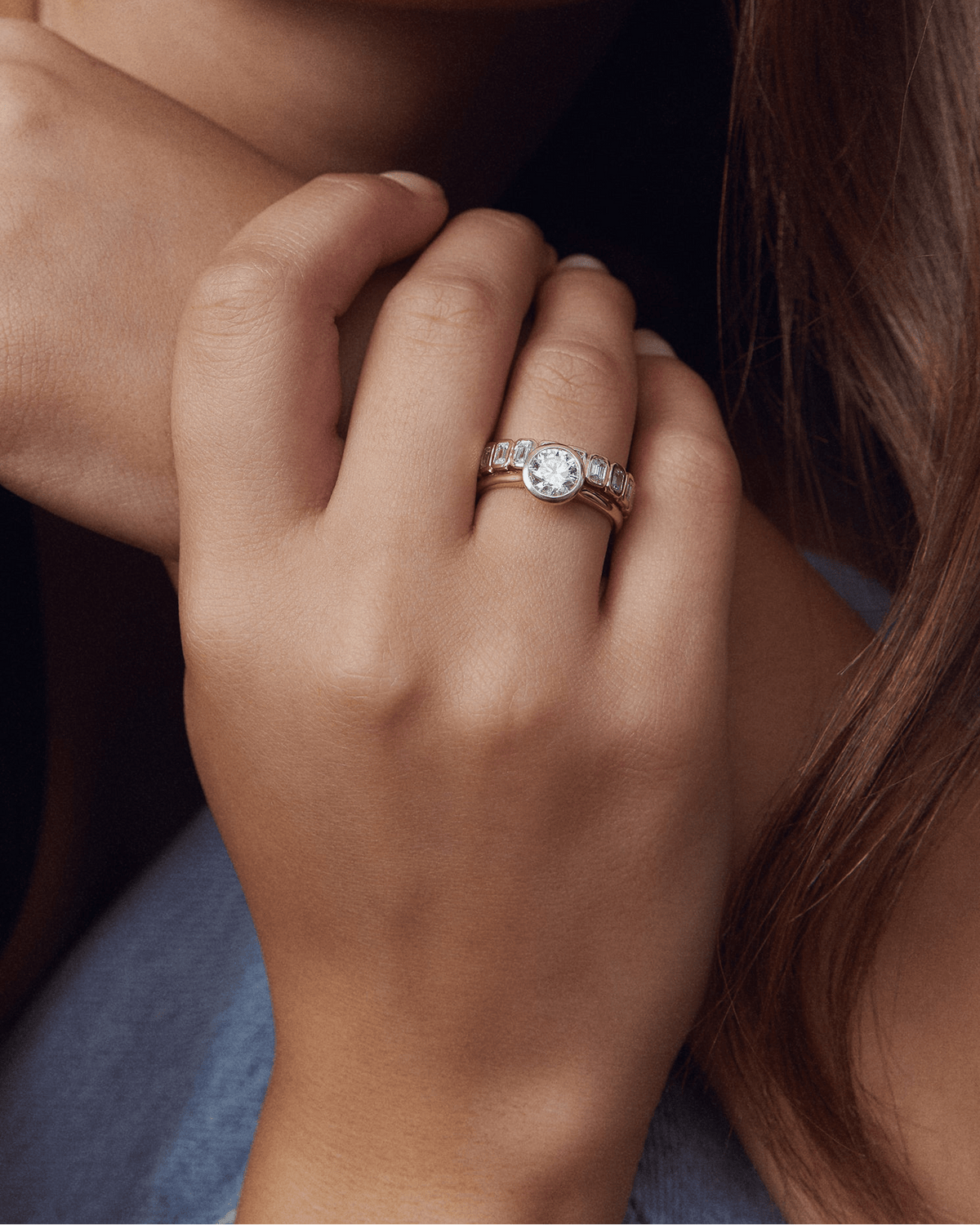 Emerald Cut Eternity Ring