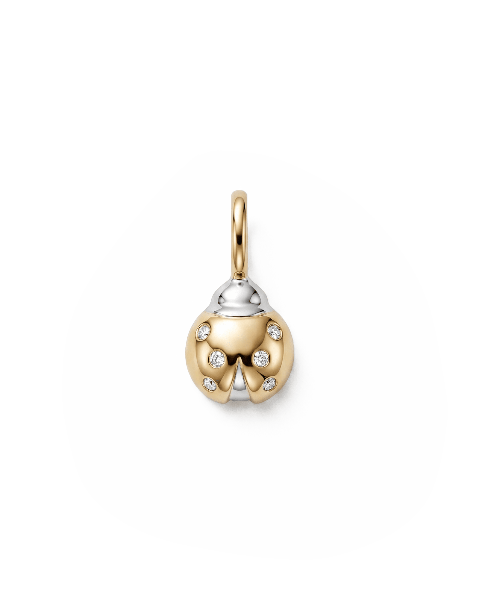 Diamond Ladybug Charm