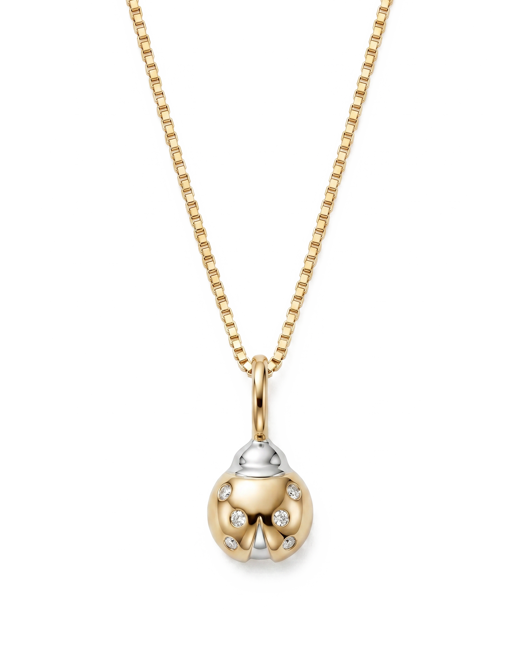 Diamond Ladybird Charm