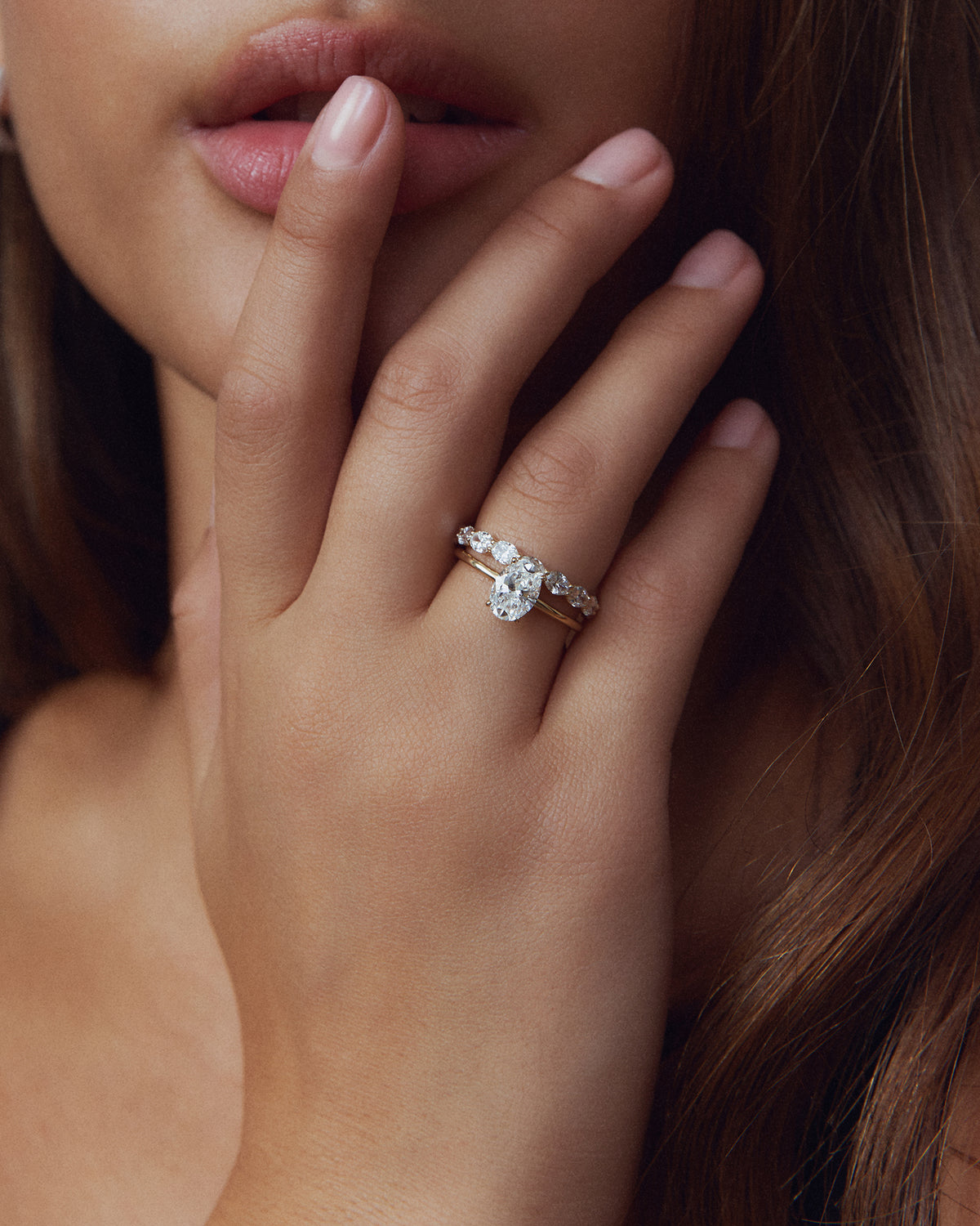 Oval Cut Diamond Ring – 1 ct