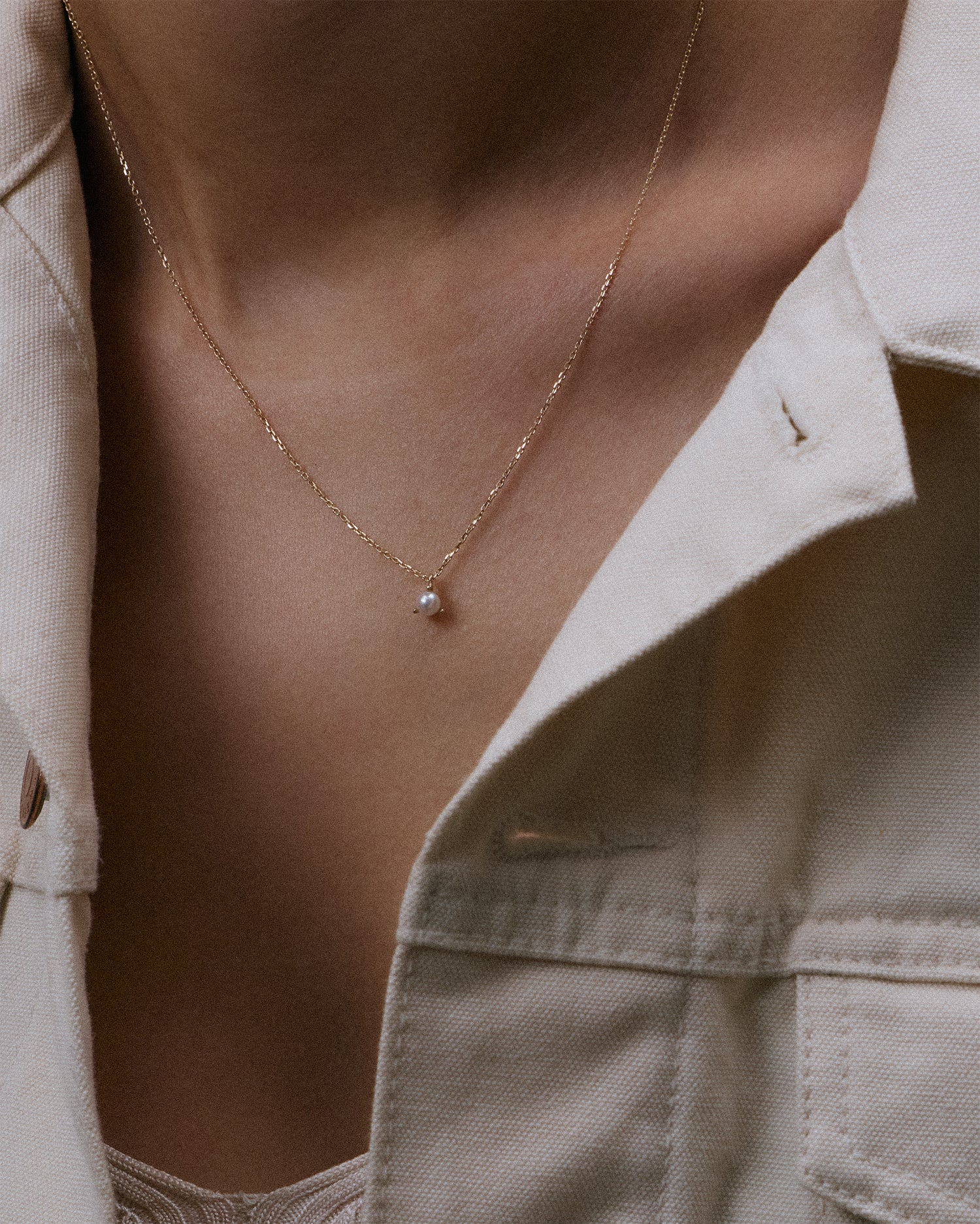 Simple Pearl Pendant