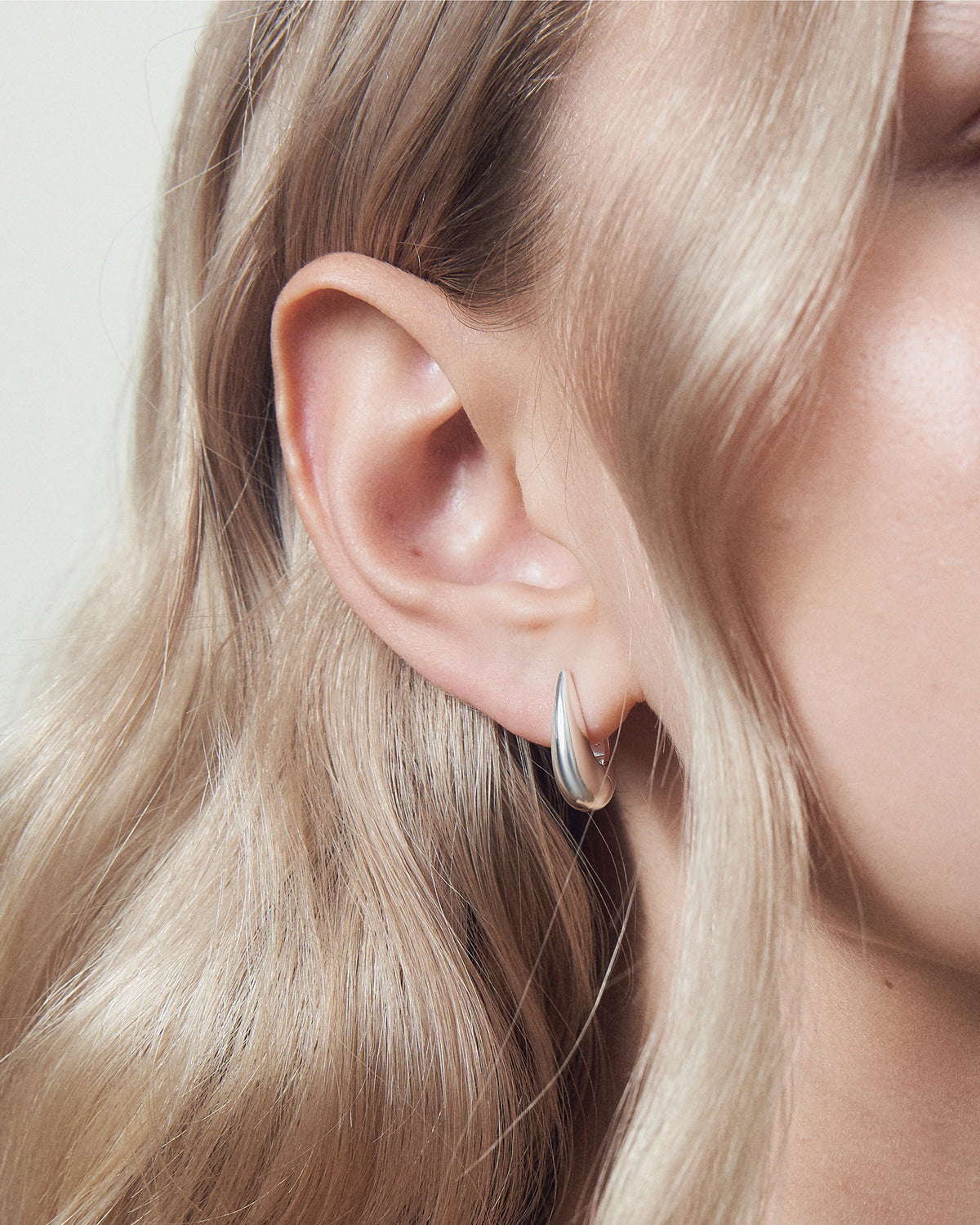 Teardrop Hoops
