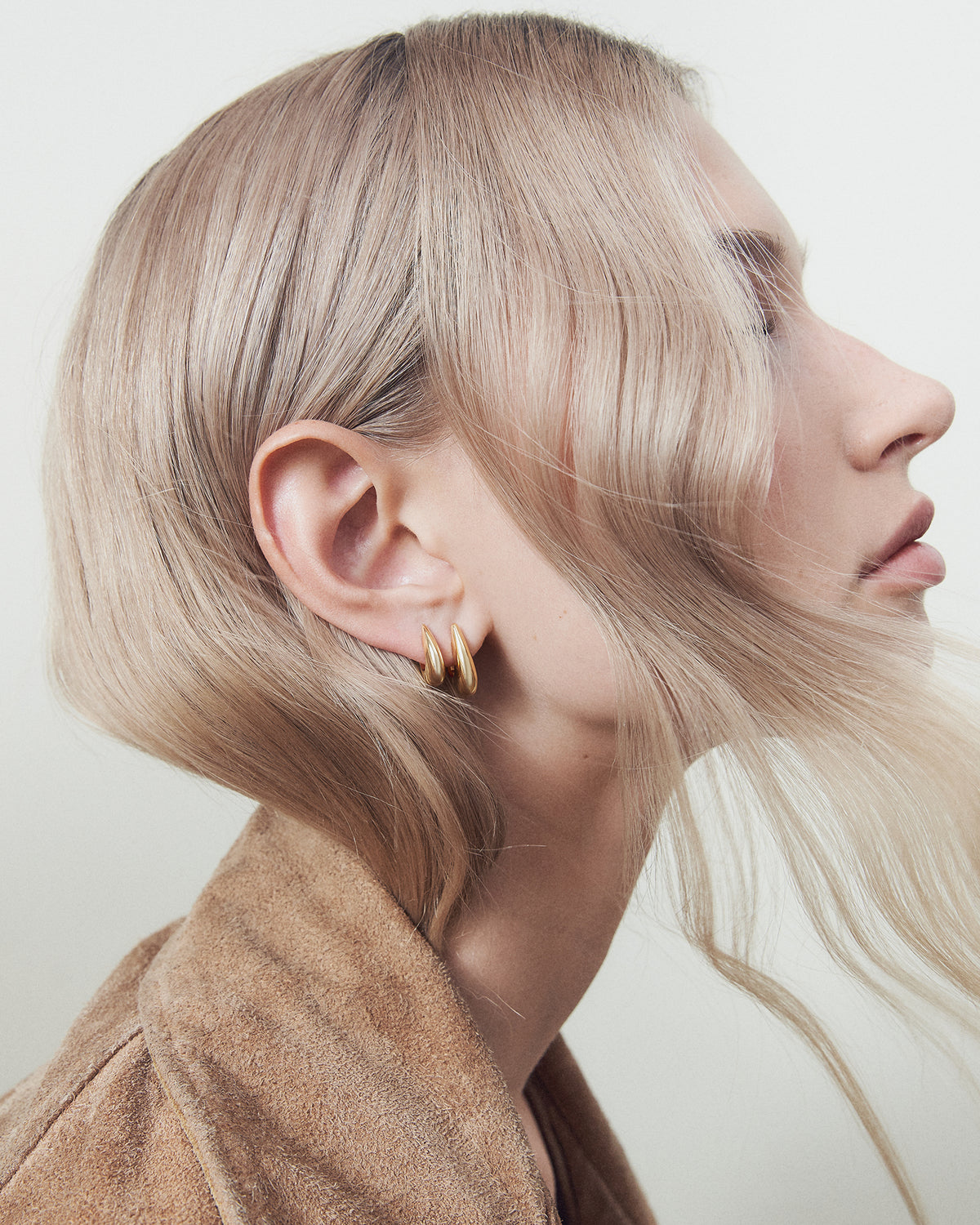 Teardrop Hoops