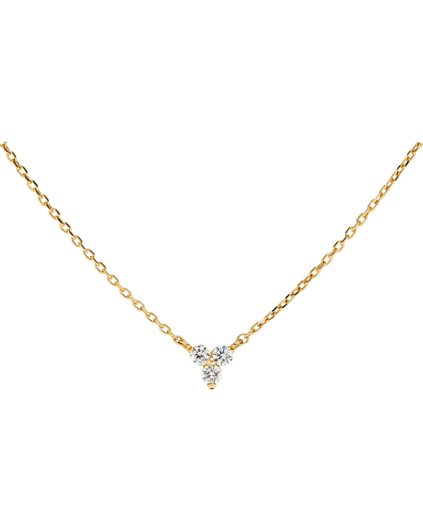 Diamond Trinity Necklace - Archive
