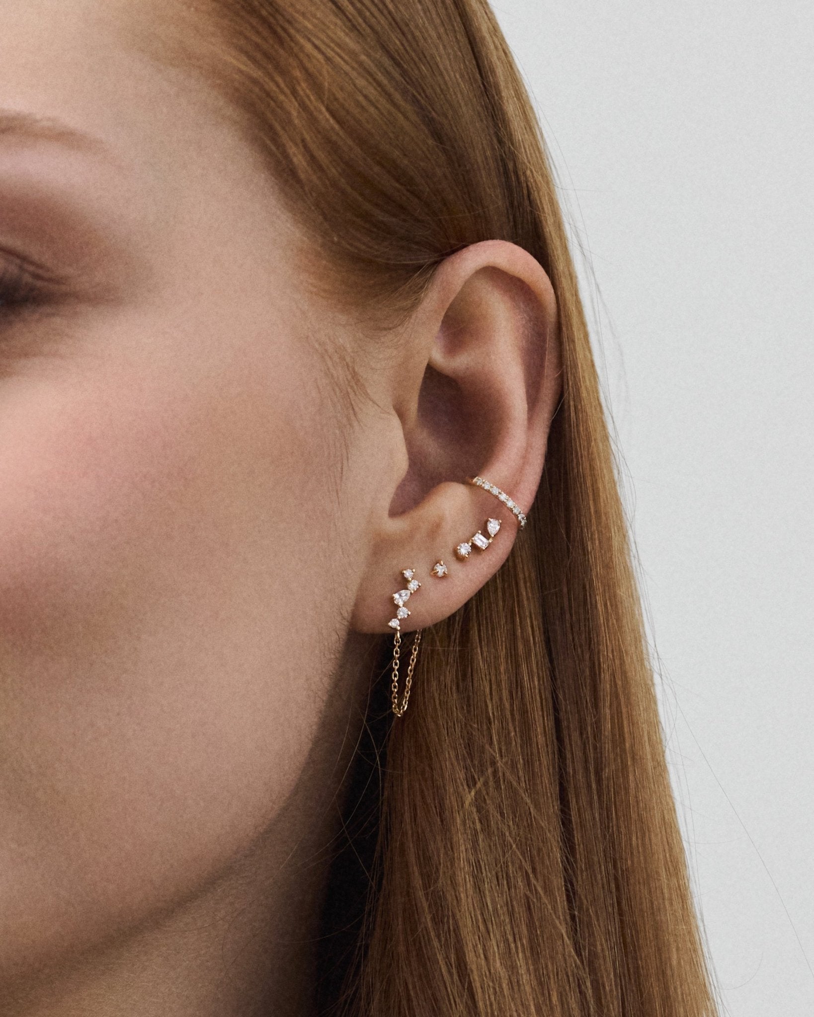 Alliance Diamond Ear Cuff