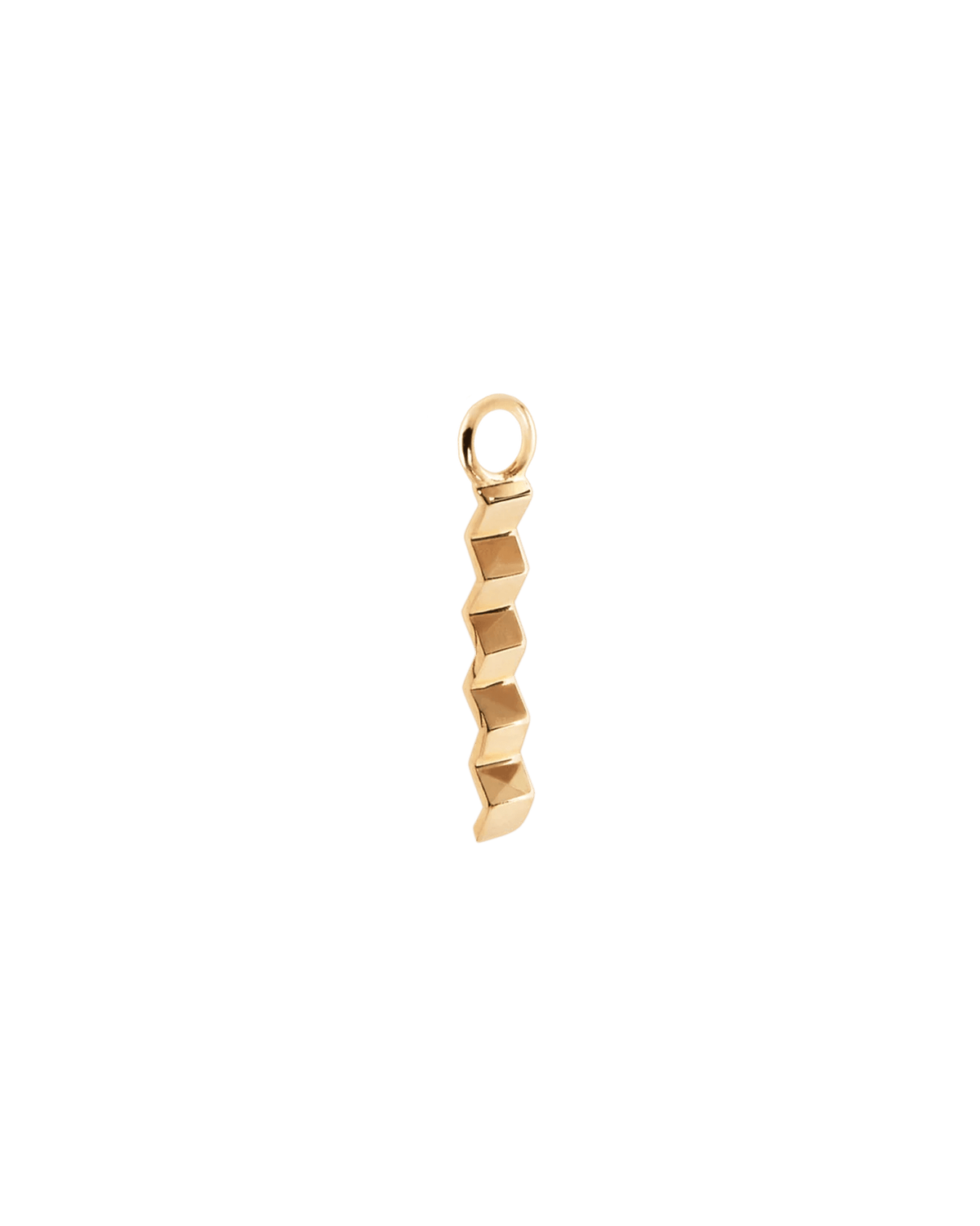 Zig Zag Hoop Charm