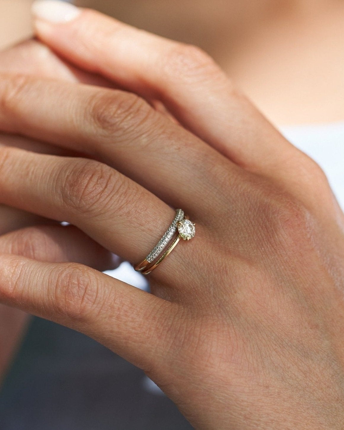 Pavé Alliance Ring - Archive