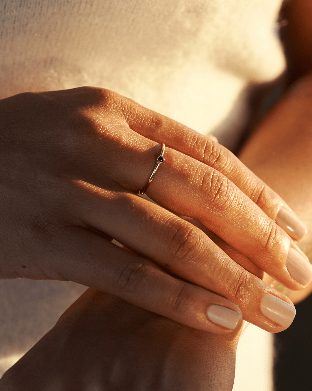 Mini Black Diamond Ring