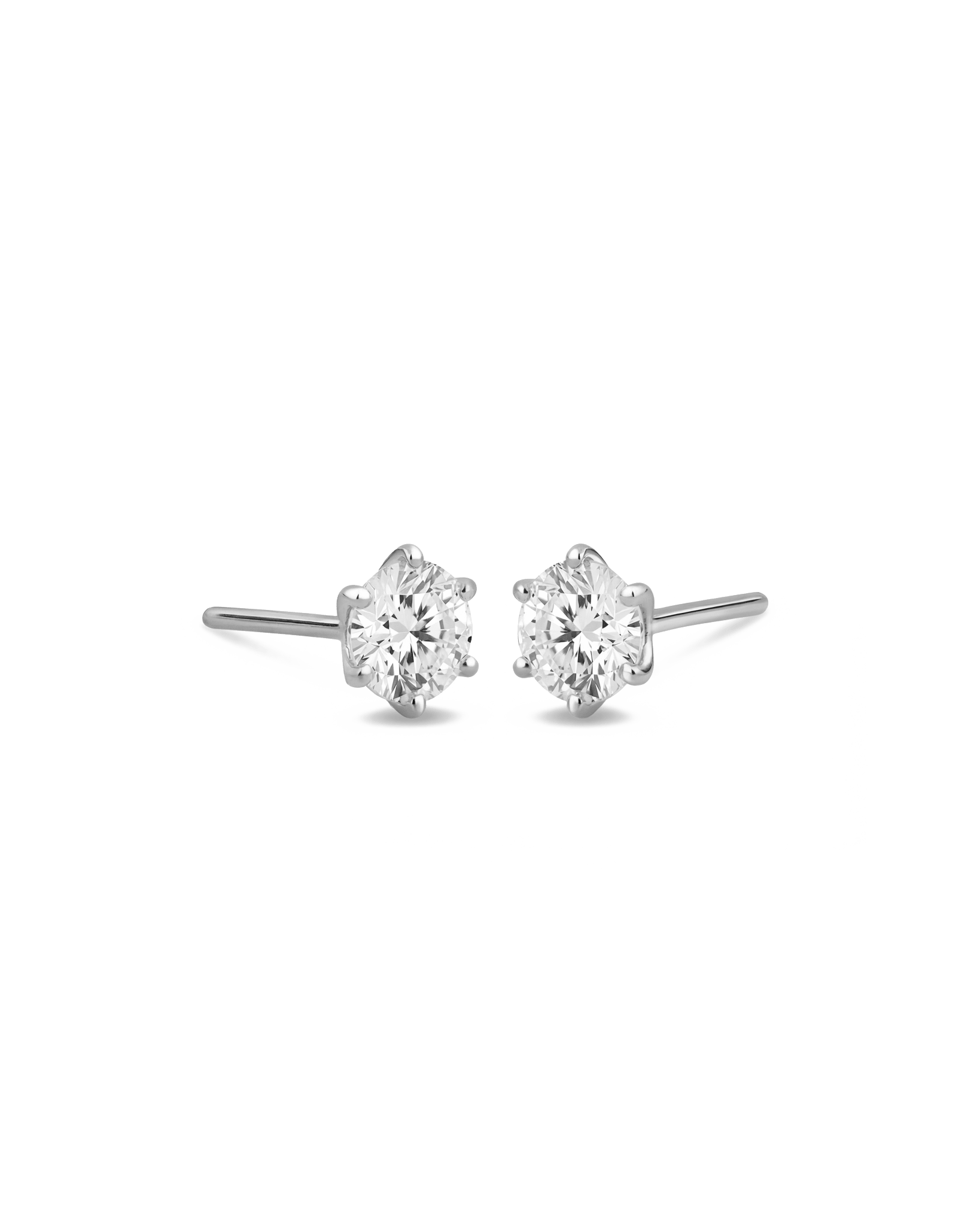 white gold,2 x 1.0 ct,pair