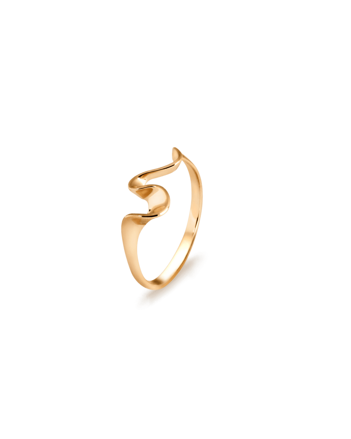 Organic Ring - 14K Gold Statement Ring | Akind