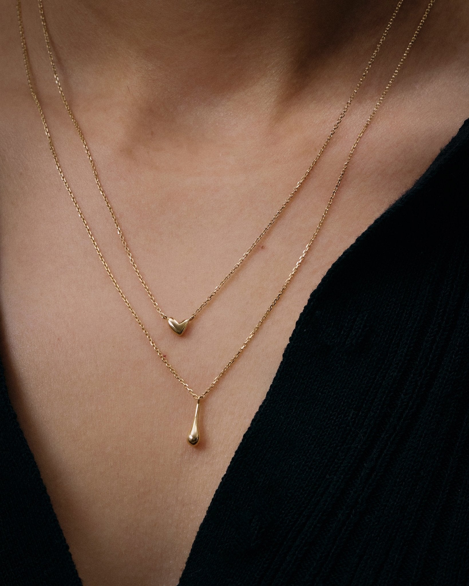 Gold Heart Necklace