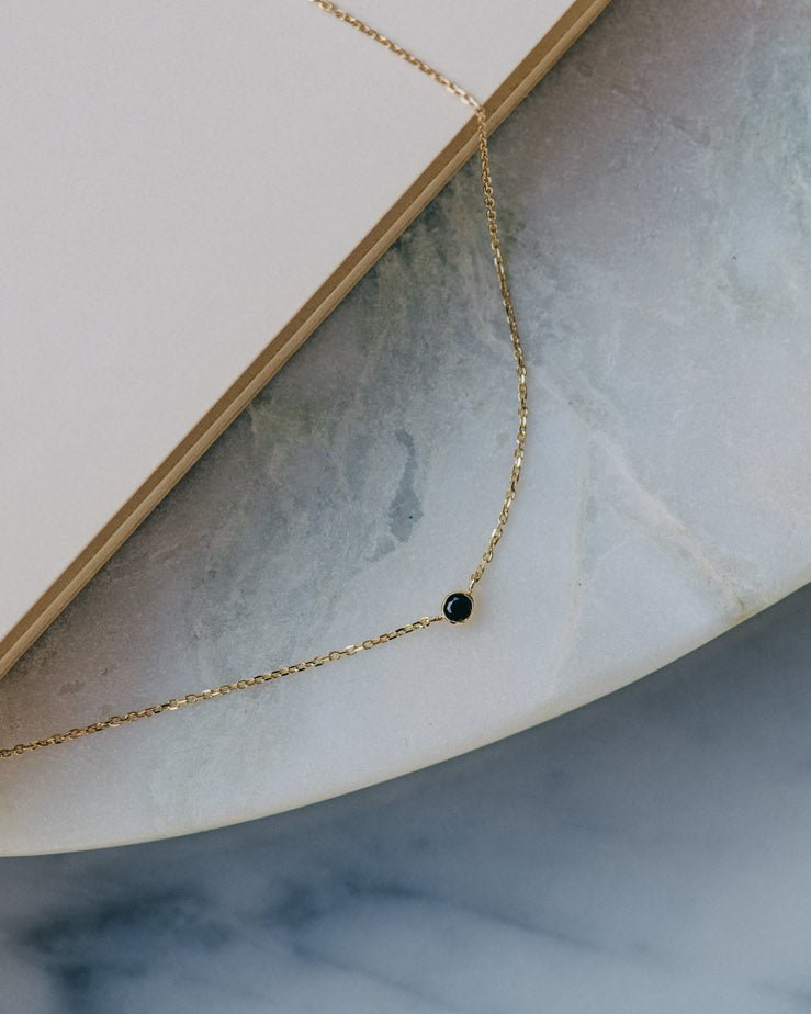 Black Diamond Necklace