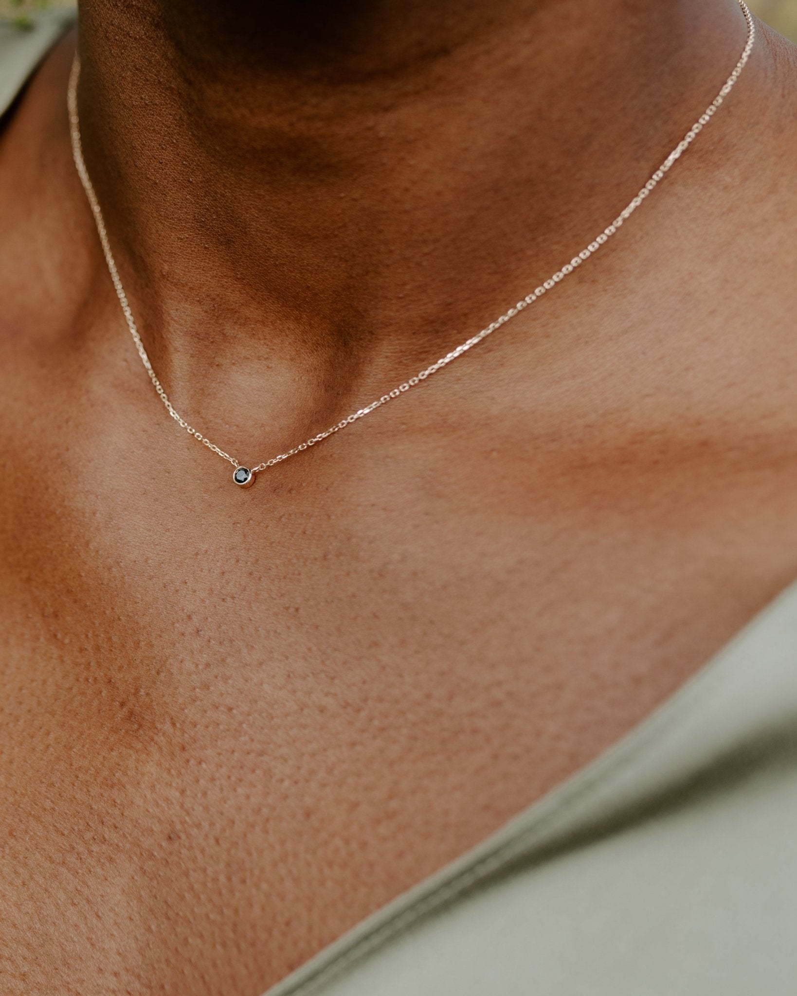 Black Diamond Necklace