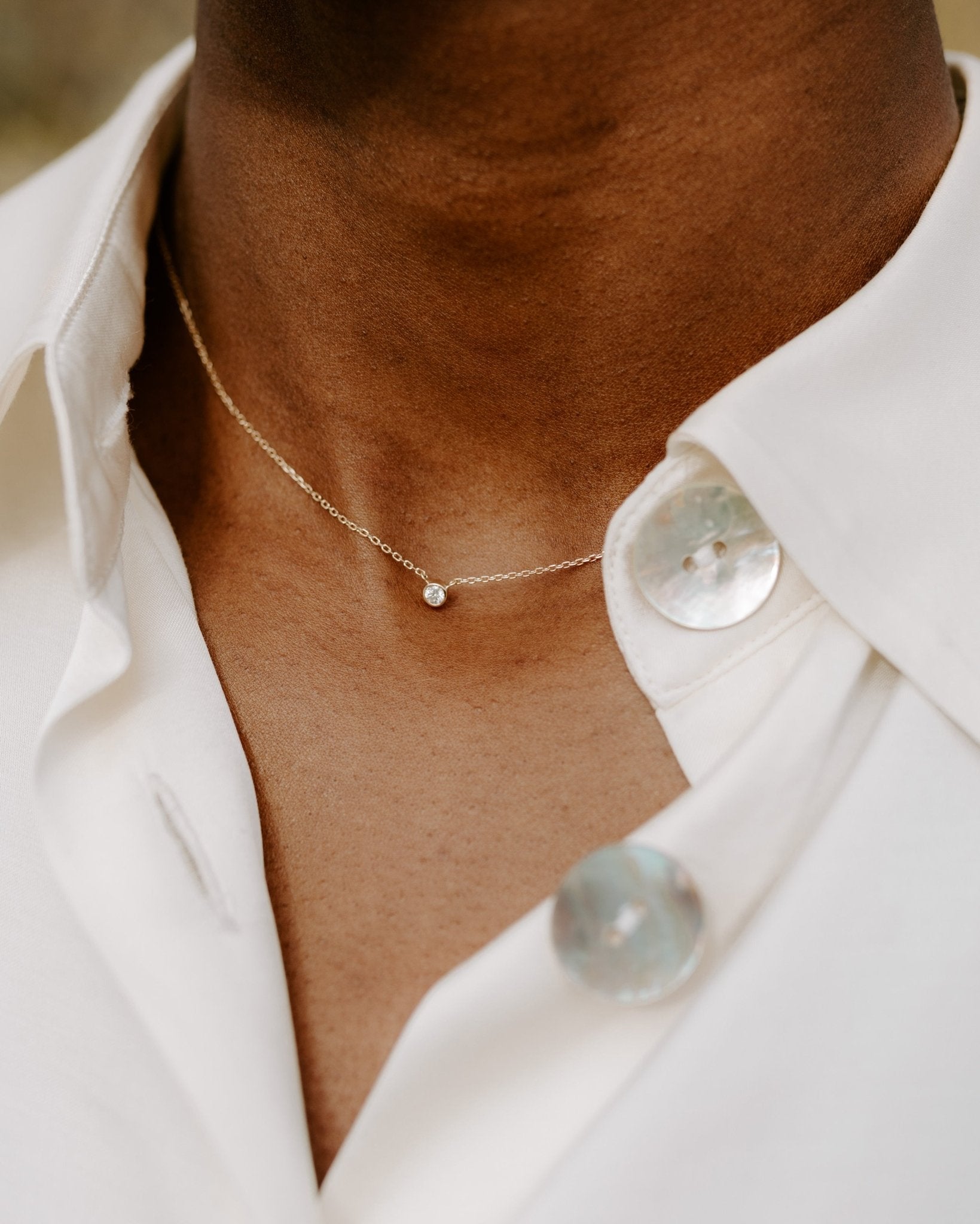 Gold Necklace Mejuri Diamond Line Necklace I Believe In Love