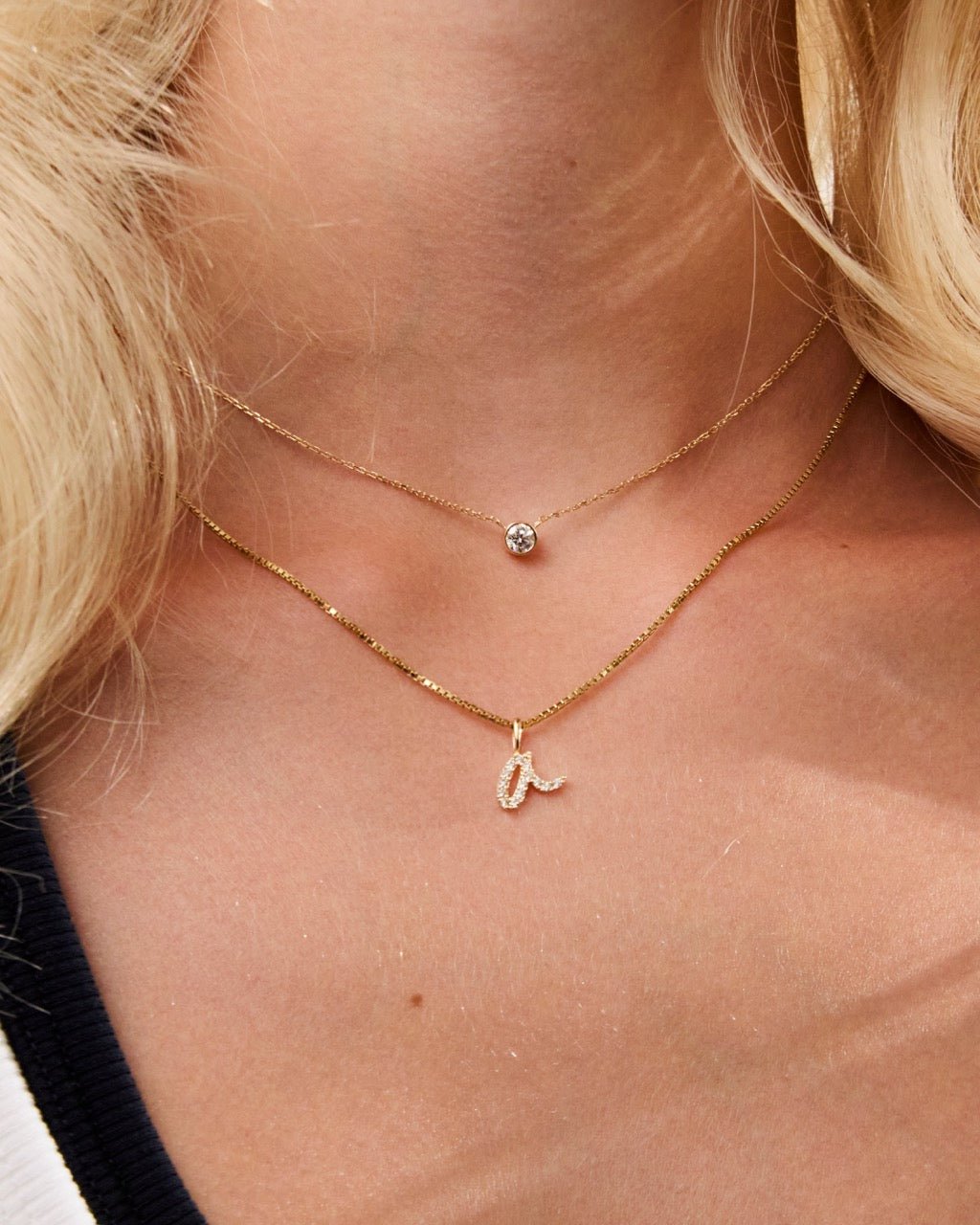 Diamond Necklace 0.25 ct