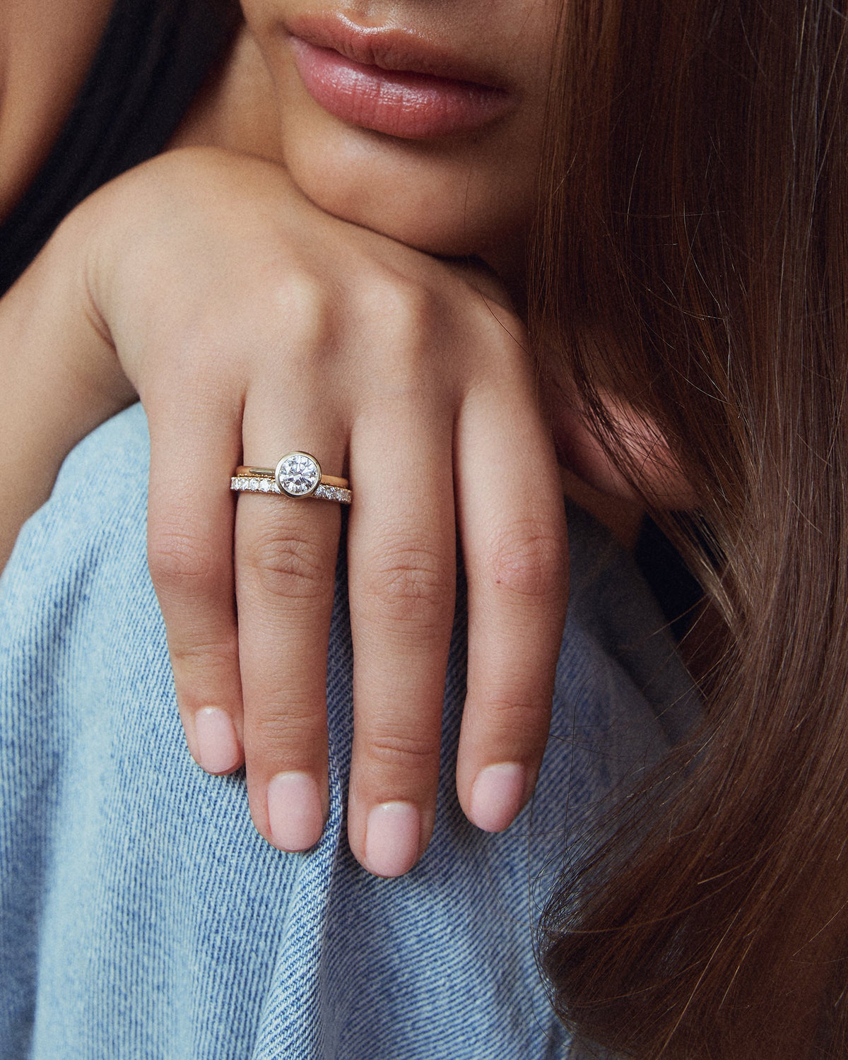 Bezel Diamond Ring – 1 ct