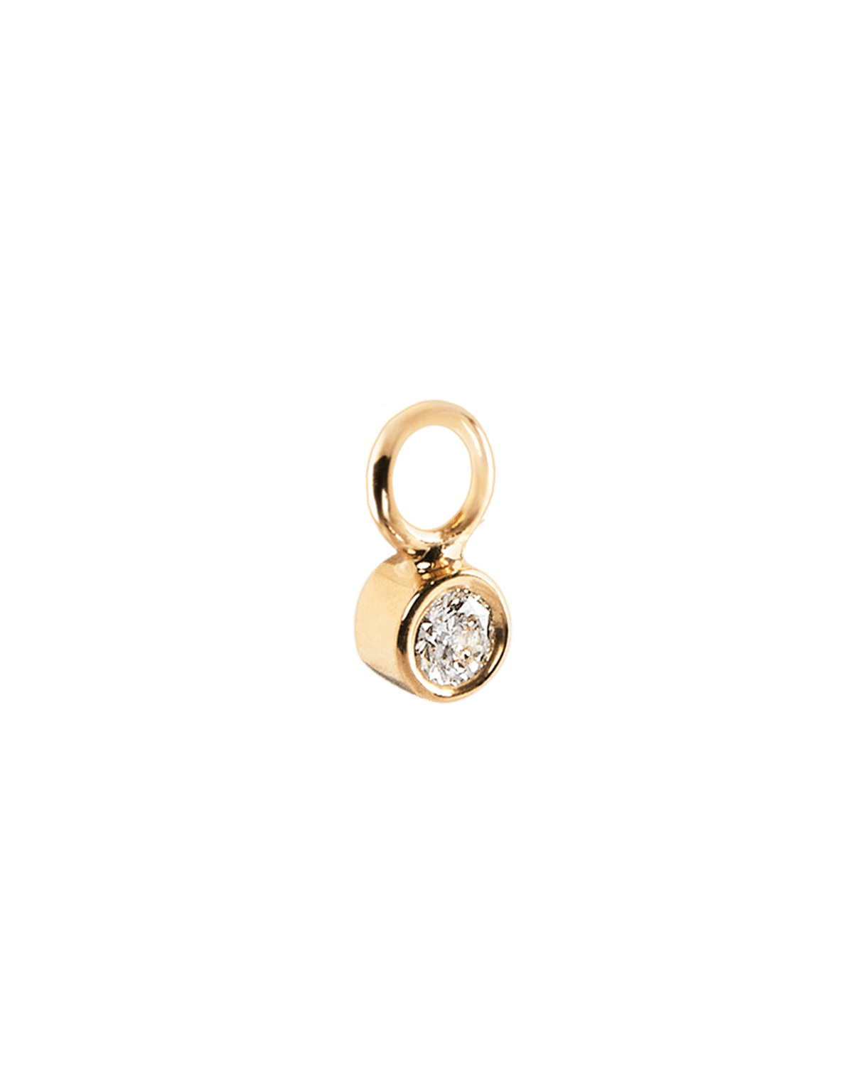 Diamond Hoop Charm