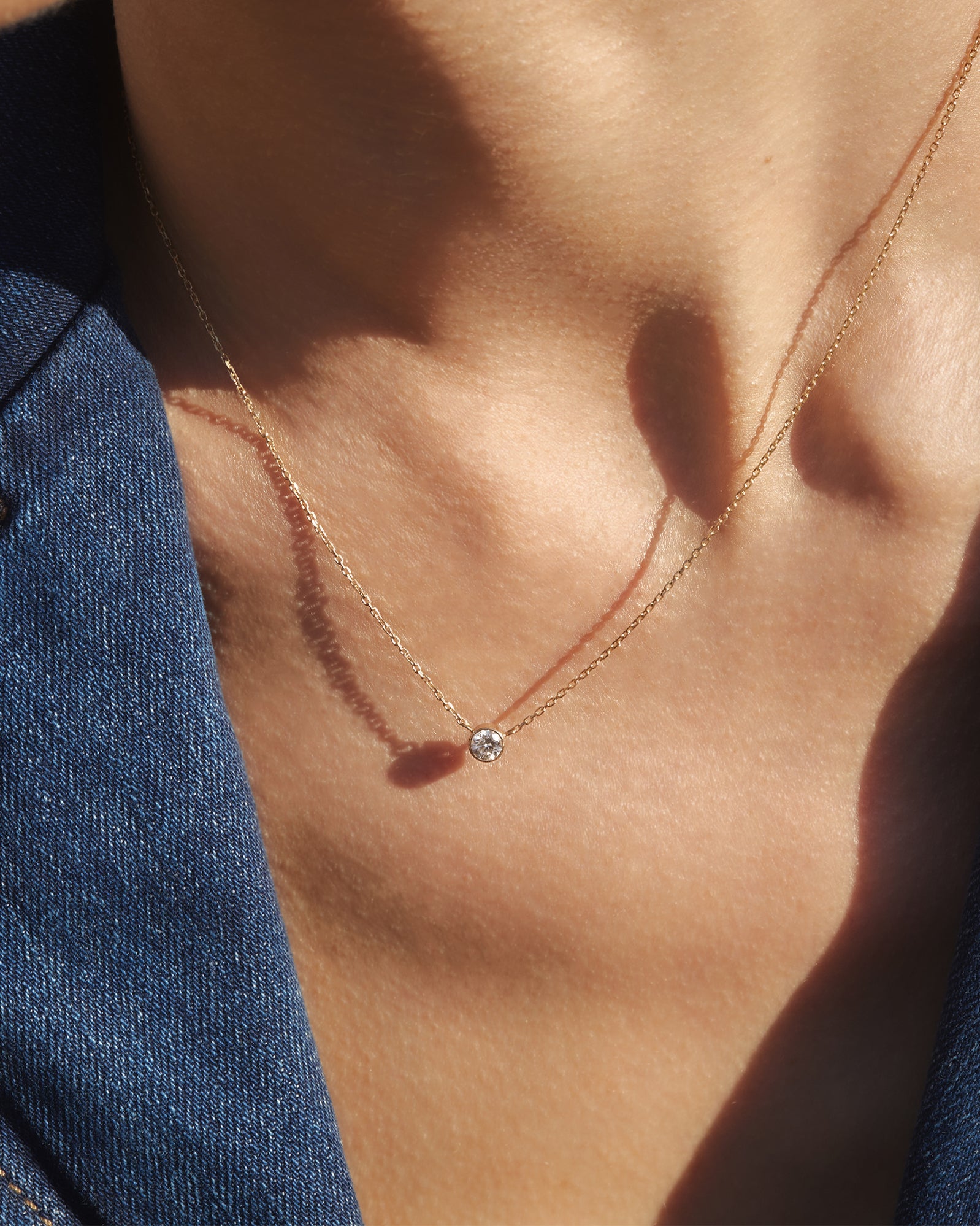 Diamond Necklace 0.25 ct