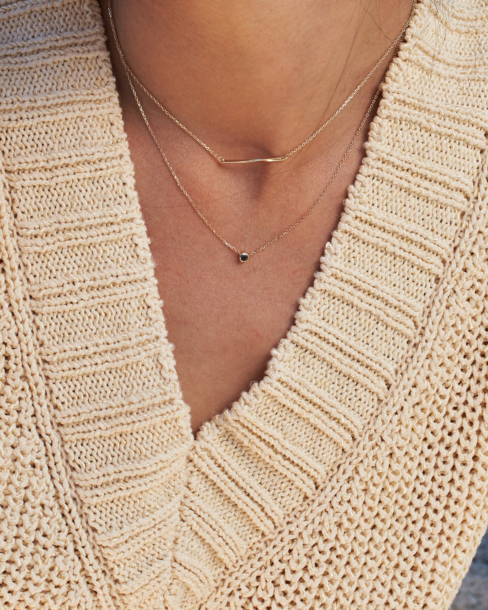 Black Diamond Necklace