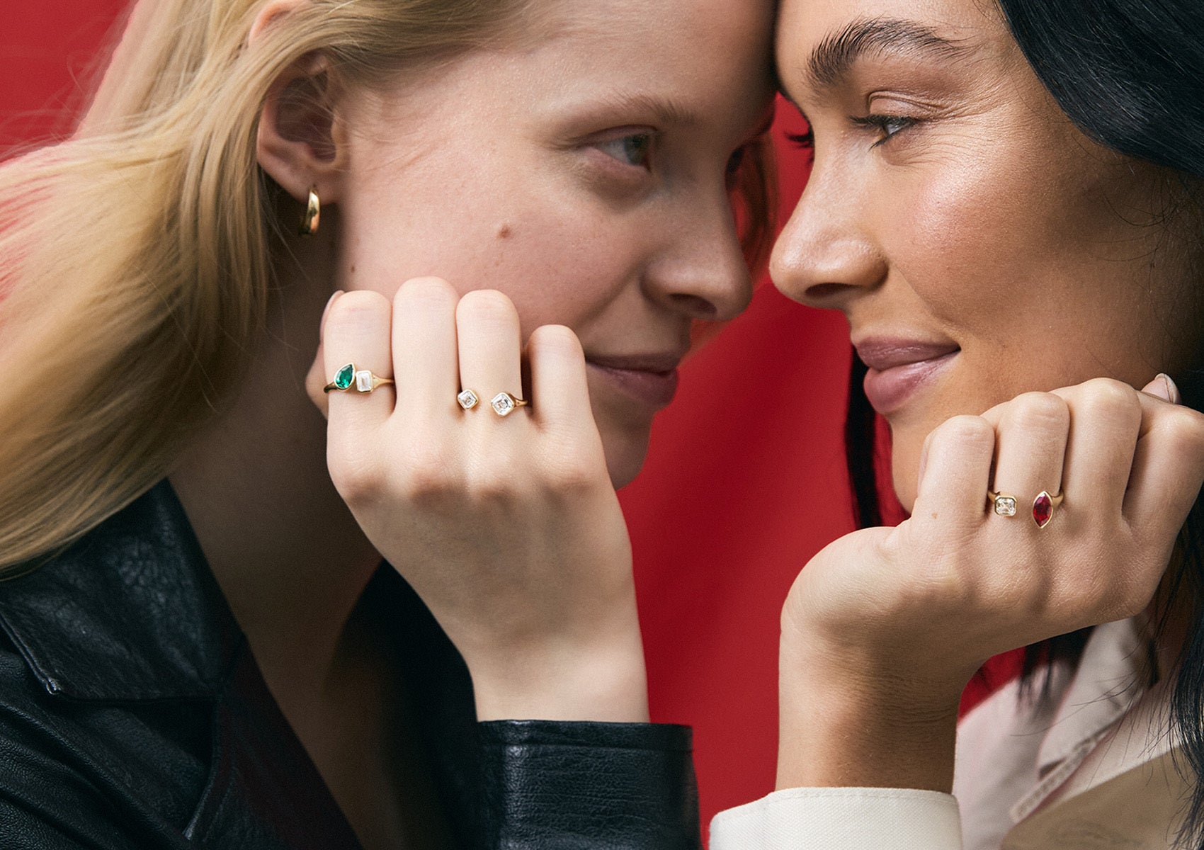 Toi et Moi Ruby Ring