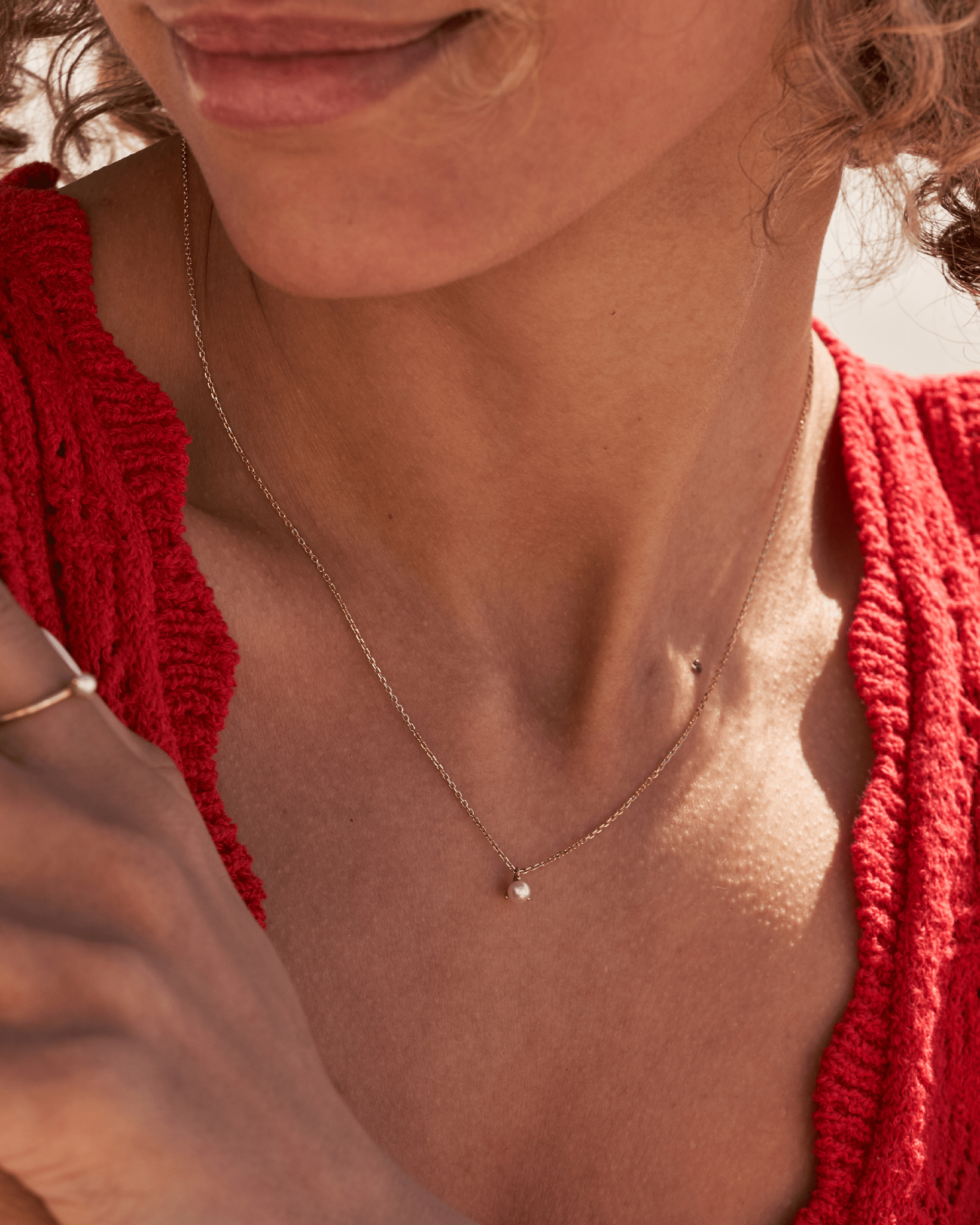 Simple Pearl Pendant