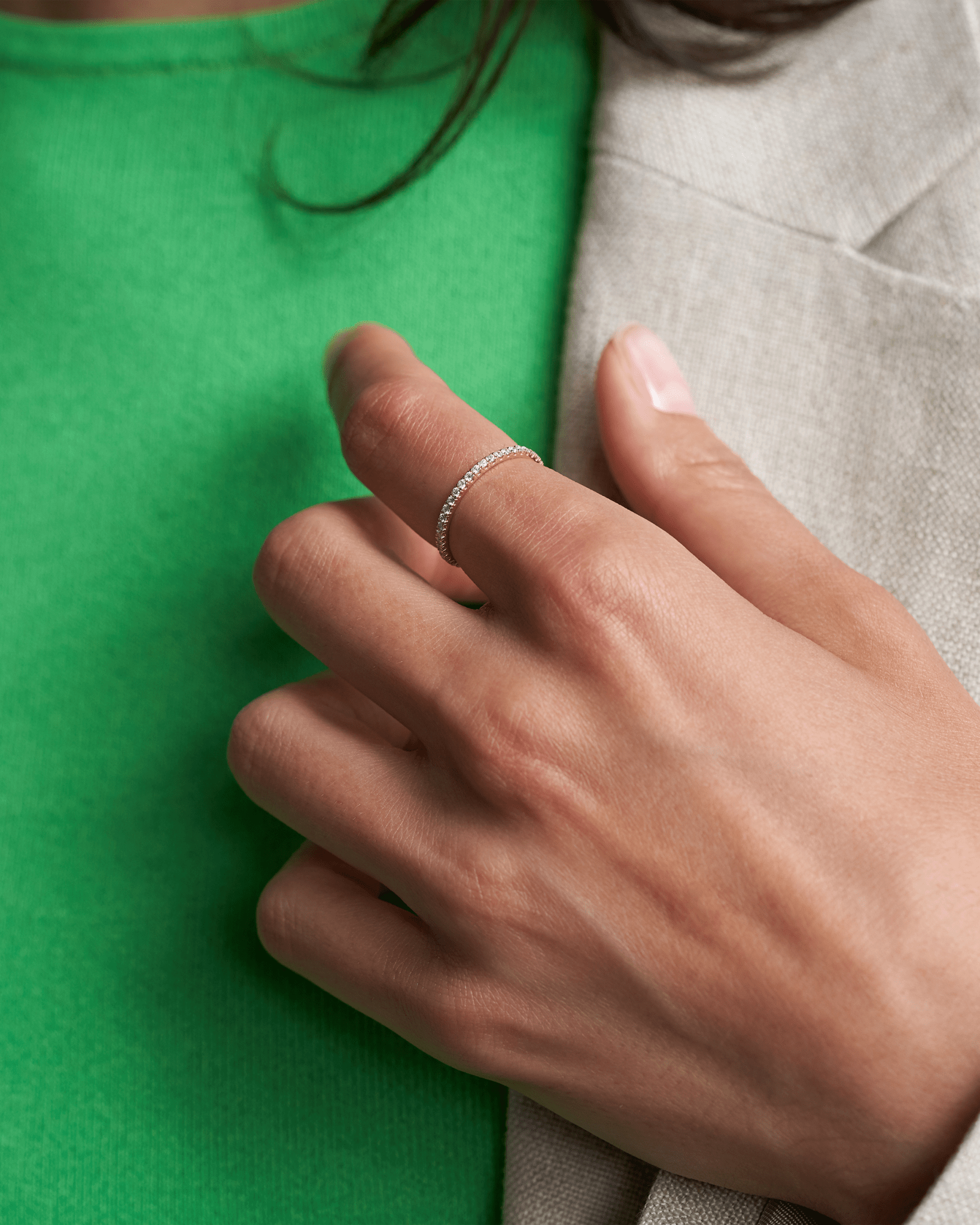 Alliance Diamond Ring