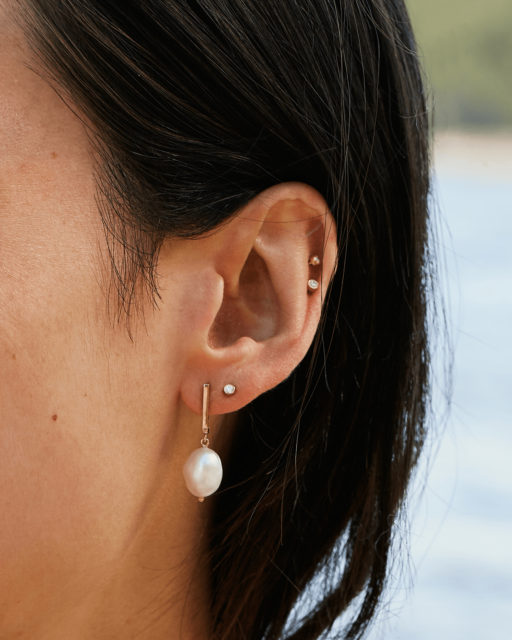 Baroque Pearl Earrings